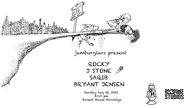 Jamburglers Present : Rocky, Jonathan Stone, Saqib + Bryant Jensen