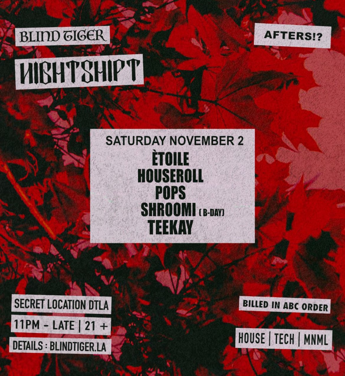 Nightshift Afterhours