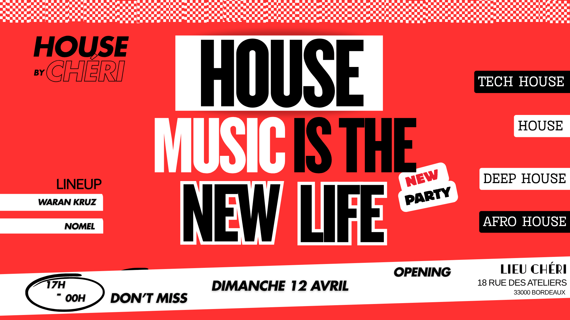 Housebychéri:New Party 100% House Music