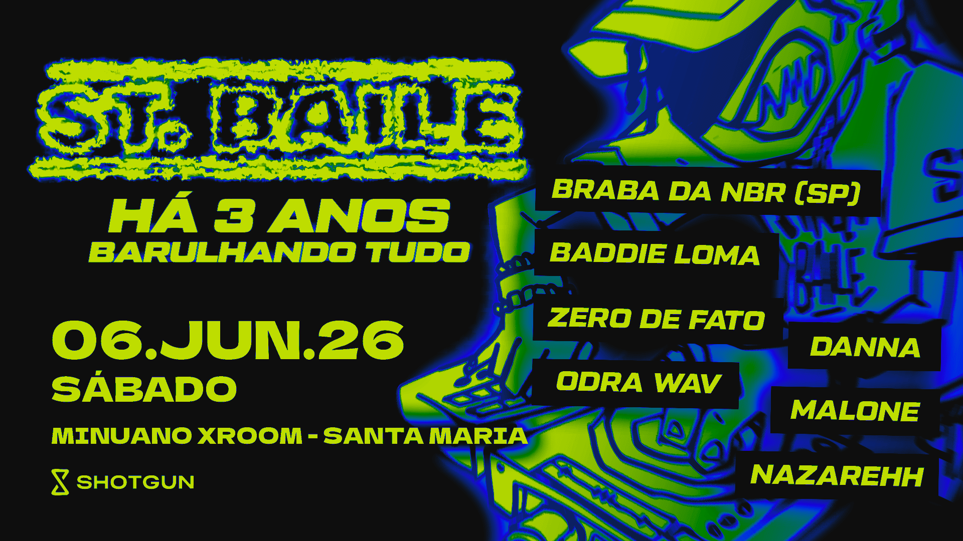 Street Baile 03 Anos • Ft Braba Da Nbr