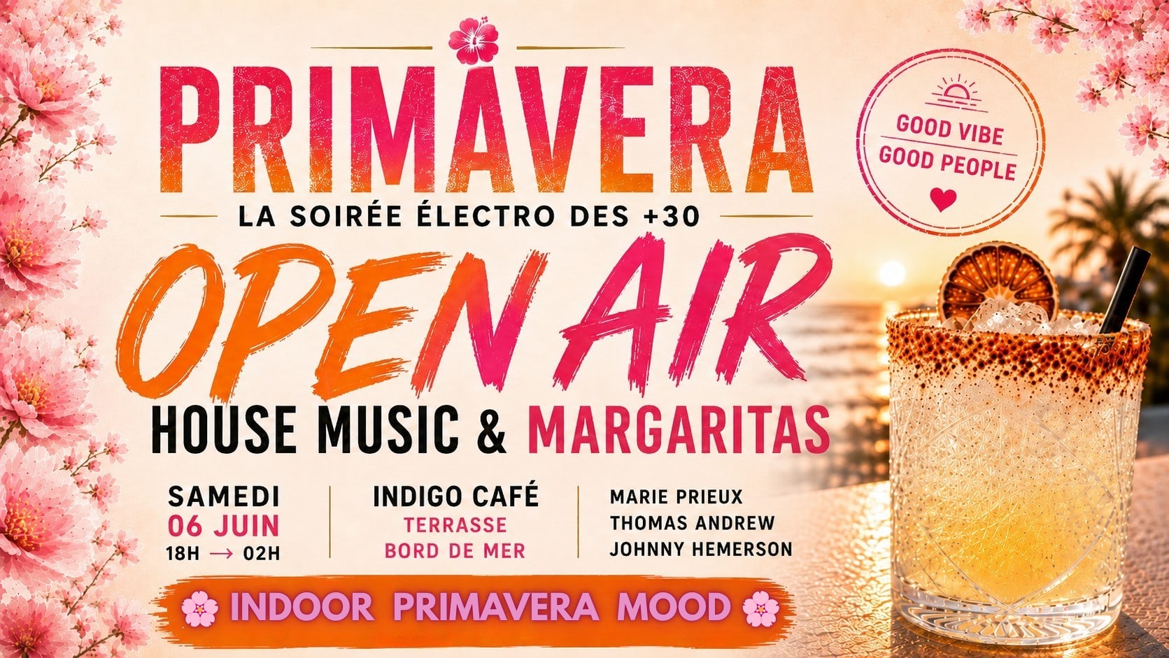 Open Air + Indoor Primavera Mood - Over 30s - Marie Prieux