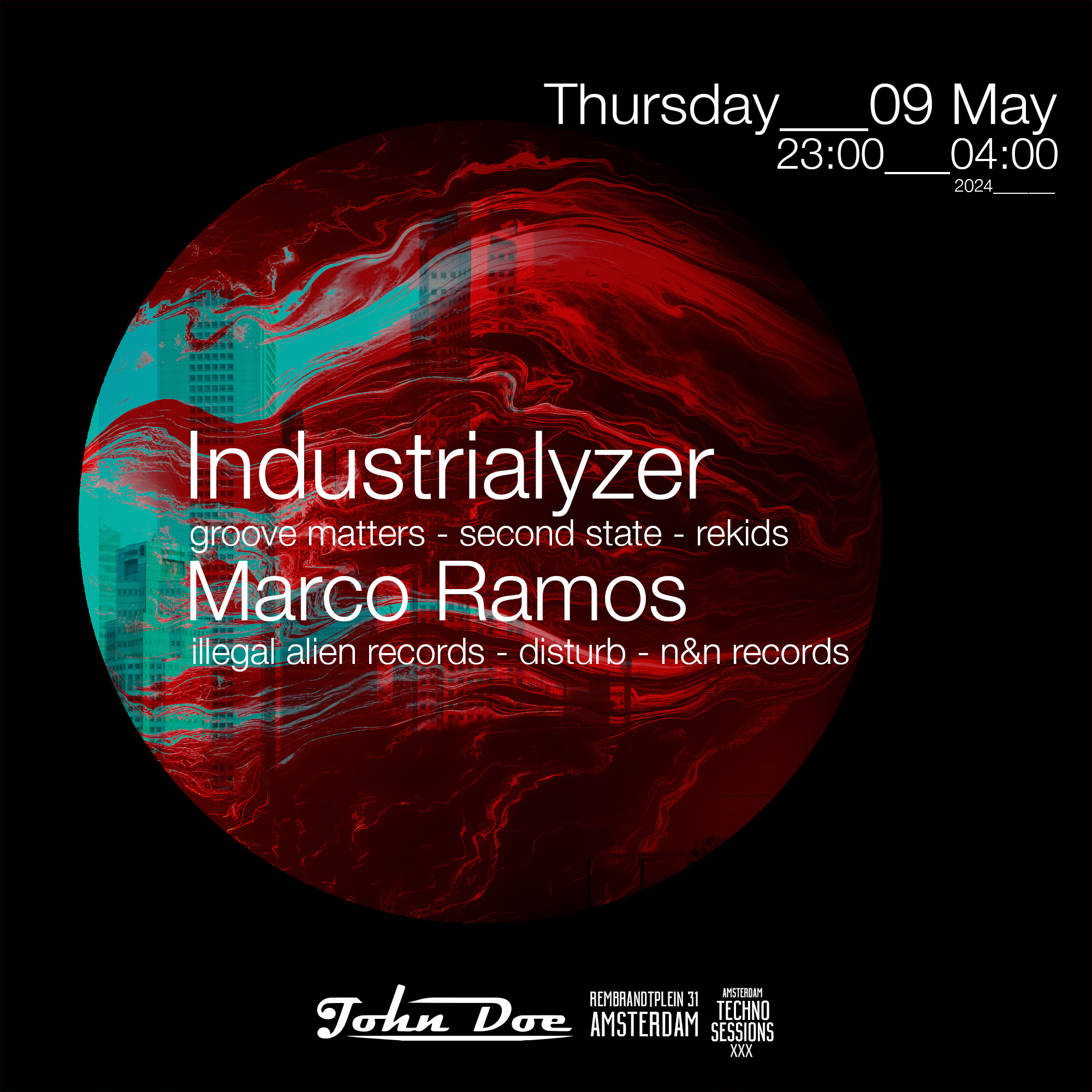 Amsterdam Techno Sessions W/ Industrialyzer (Second State)