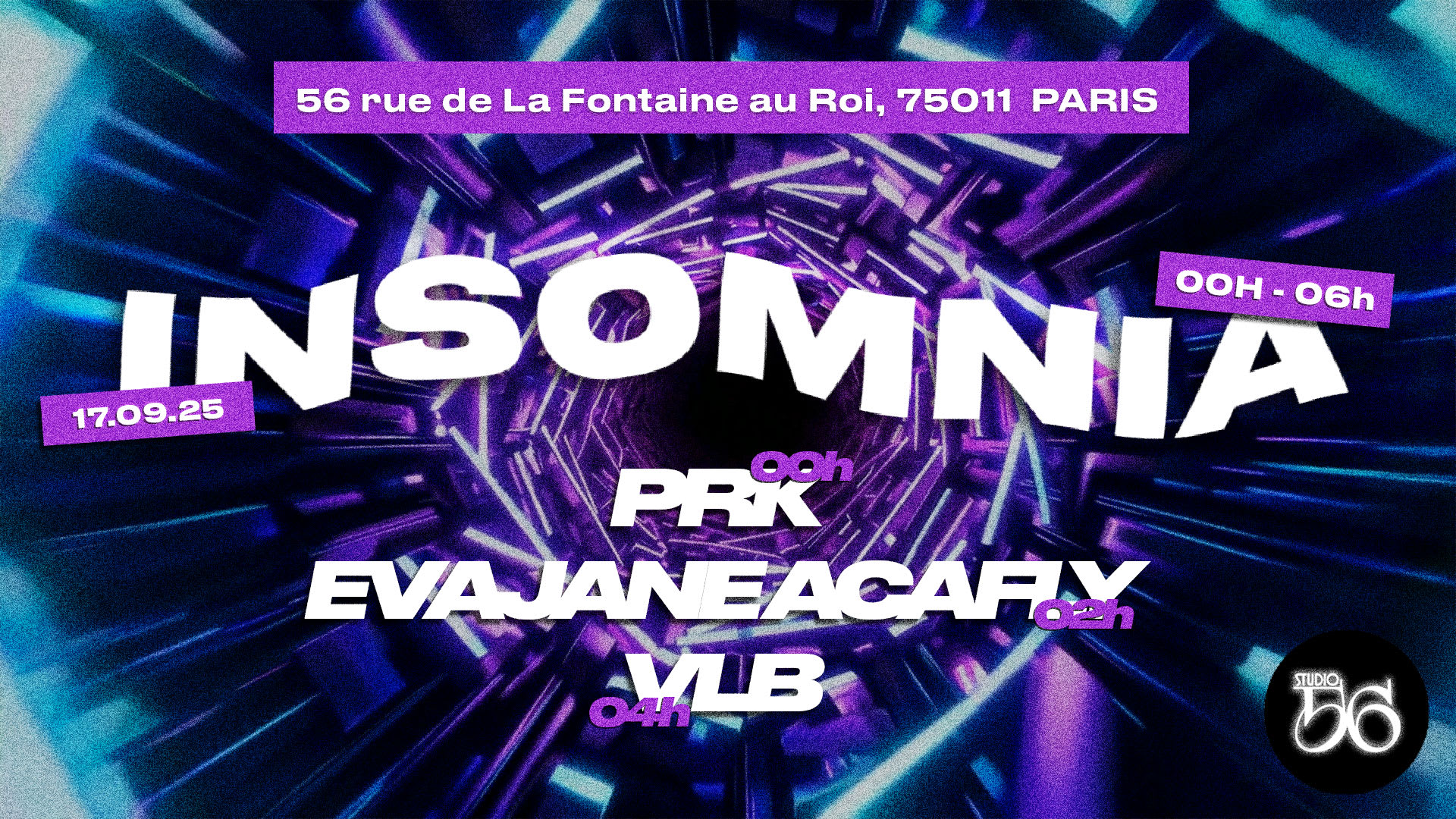 Insomnia W/ Prk , Evajane B2b Acafly , Vlb