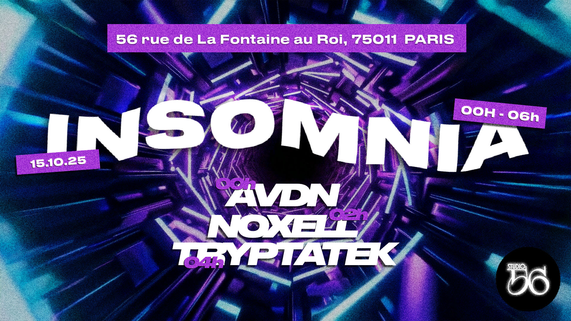Insomnia W/ Avdn,Nøxell,Tryptatek