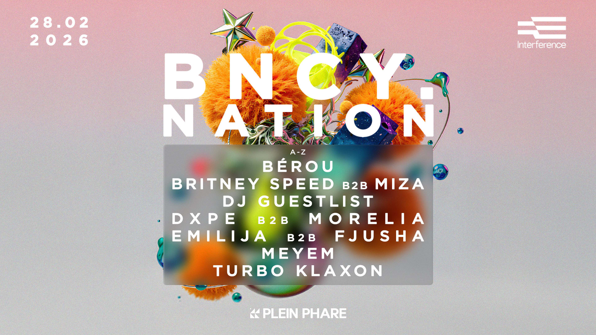 Plein Phare : Bncy. Nation (Trance, Techno, Hard, Scène 360)