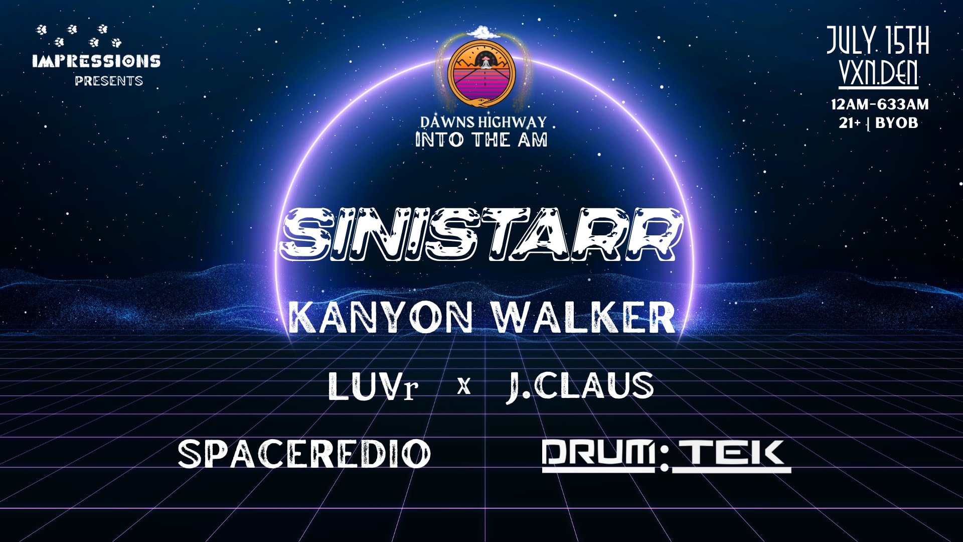 Dawn's Highway Into The Am- Feat. Sinistarr