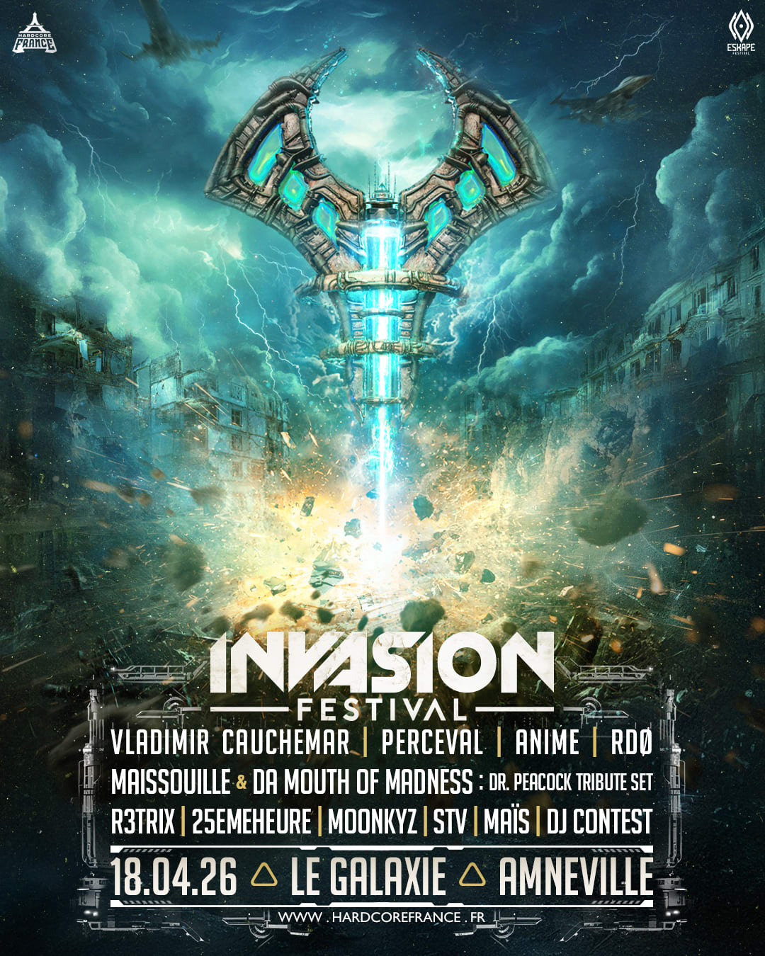 Invasion Festival - Le Galaxie - Amnéville (57)