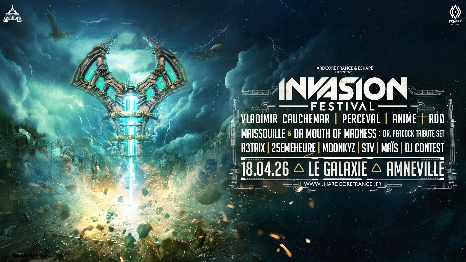 Invasion Festival - Le Galaxie - Amnéville (57)