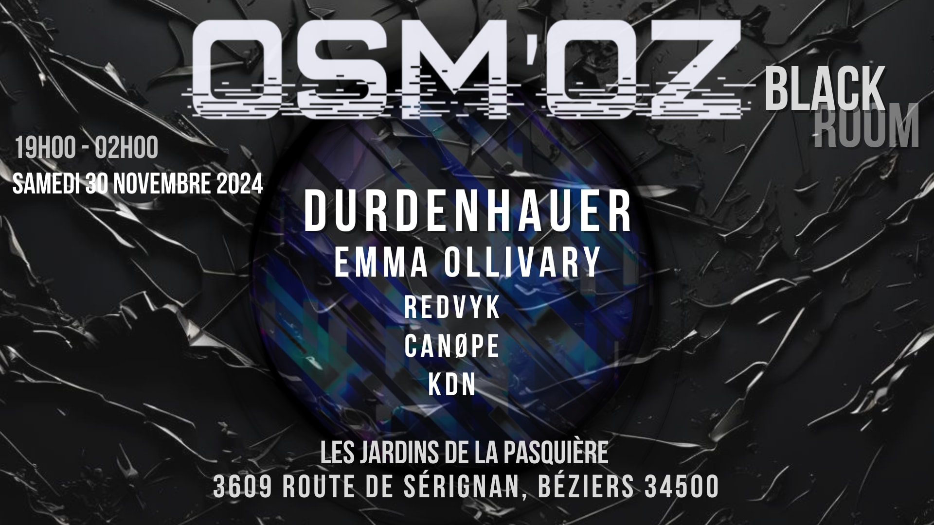 Osm’Oz Black Room