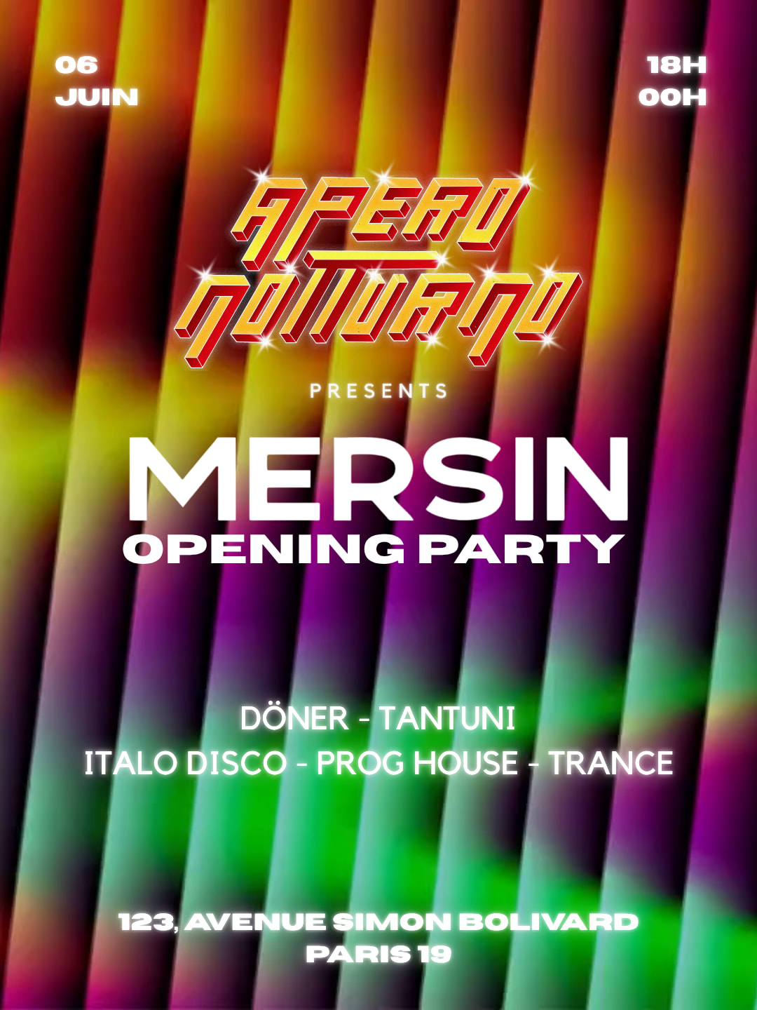 Apero Notturno Présente Mersin Opening Party