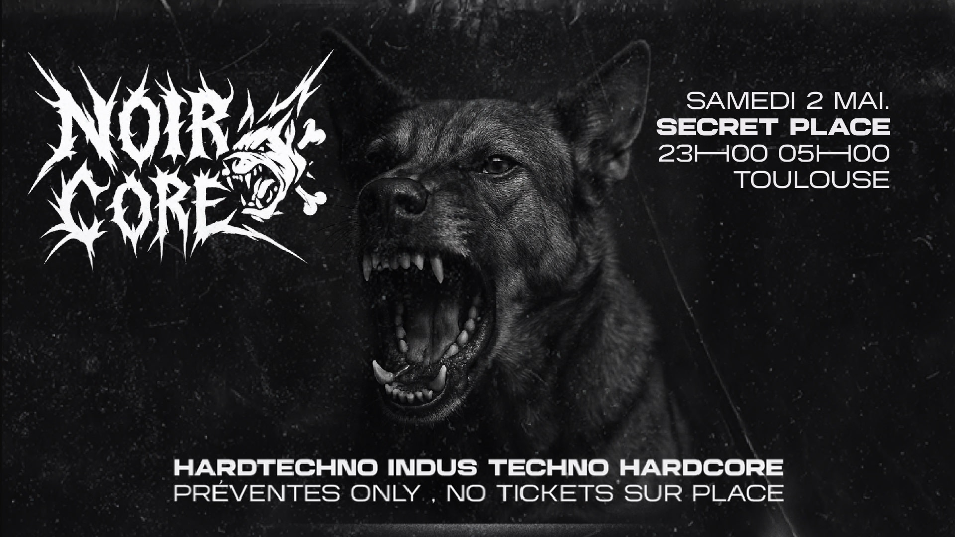 Noir Core Rave Don't Club