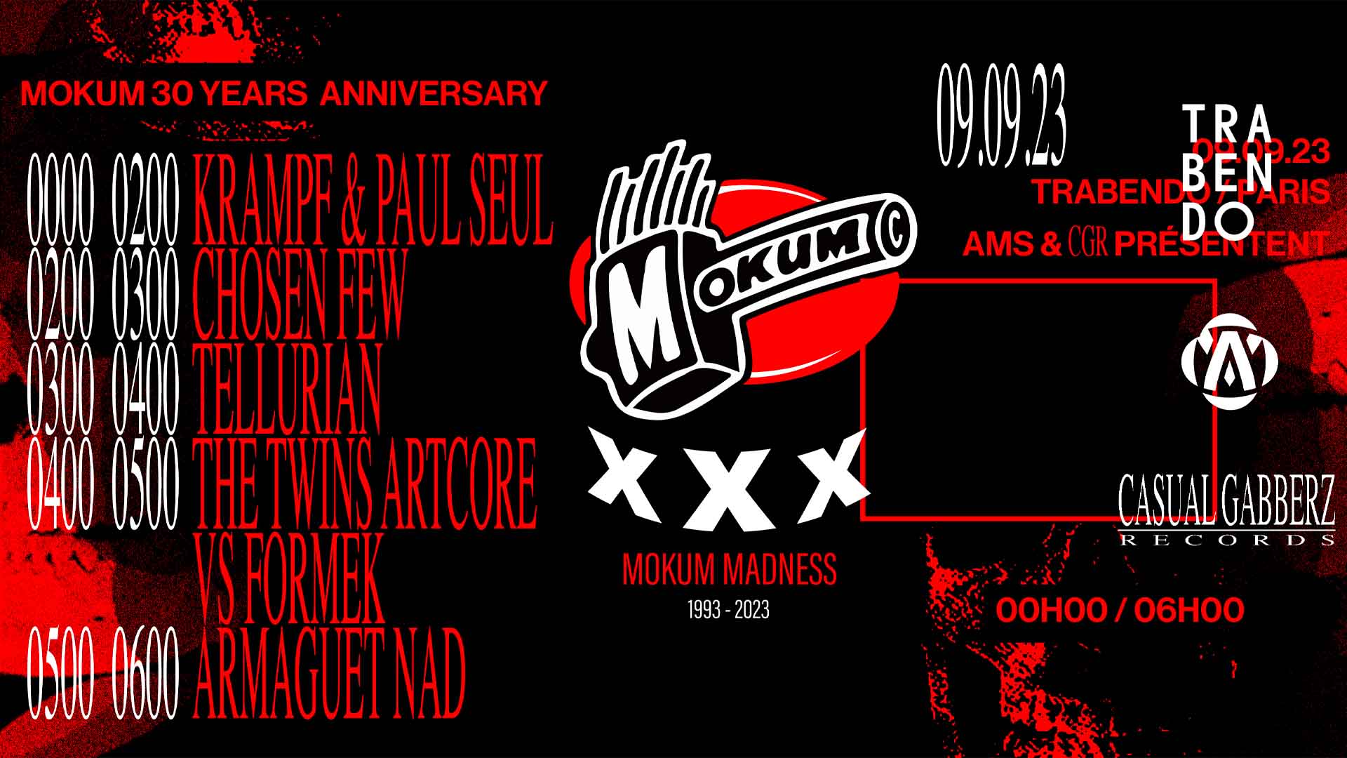 Mokum 30 Years Anniversary