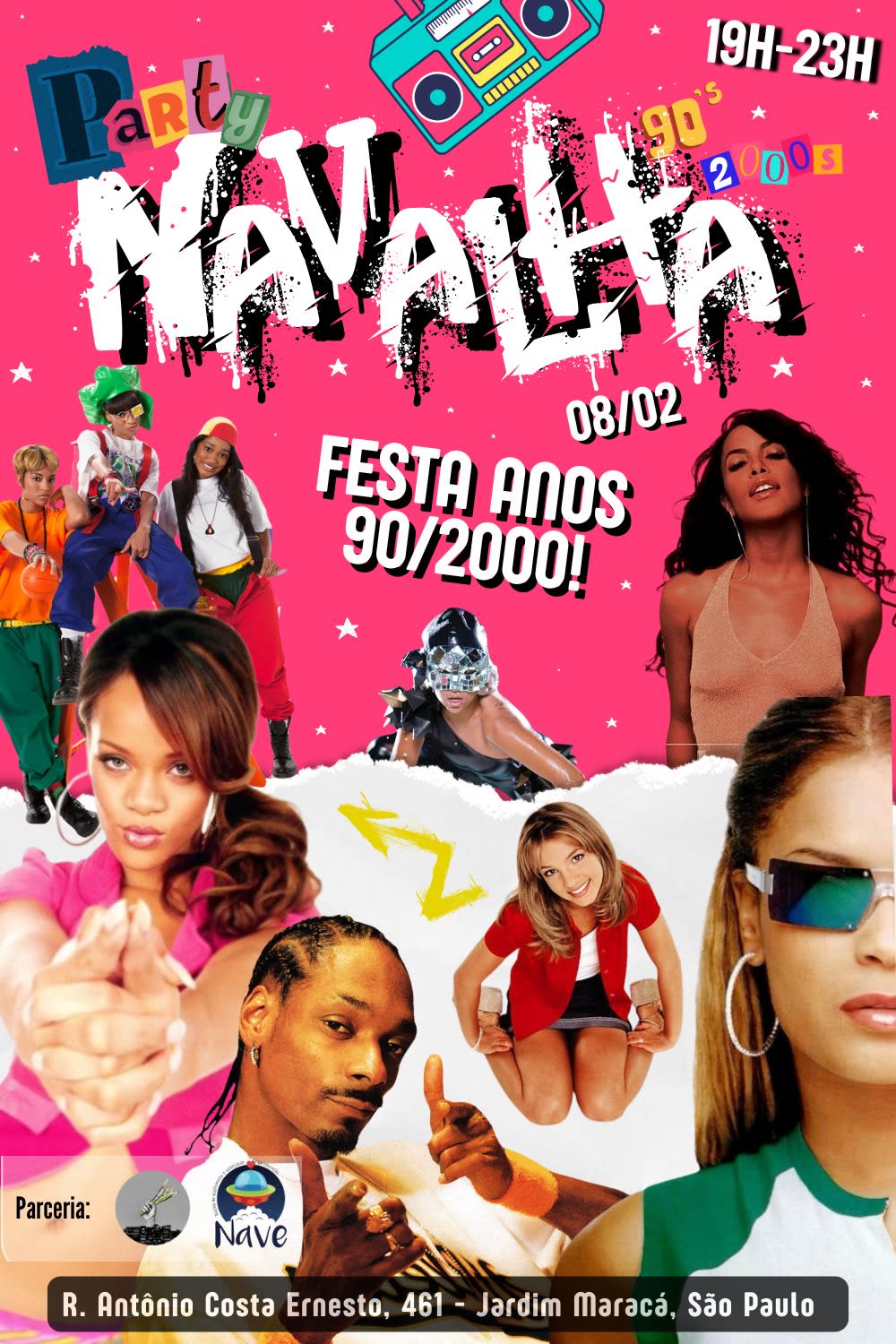 Navalha 011 - Festa Anos 90/2000 - 08/02