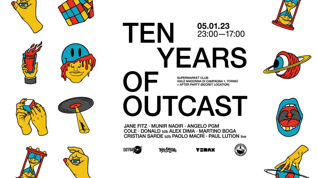 10 Years Of Outcast: Club Supermarket + After Party