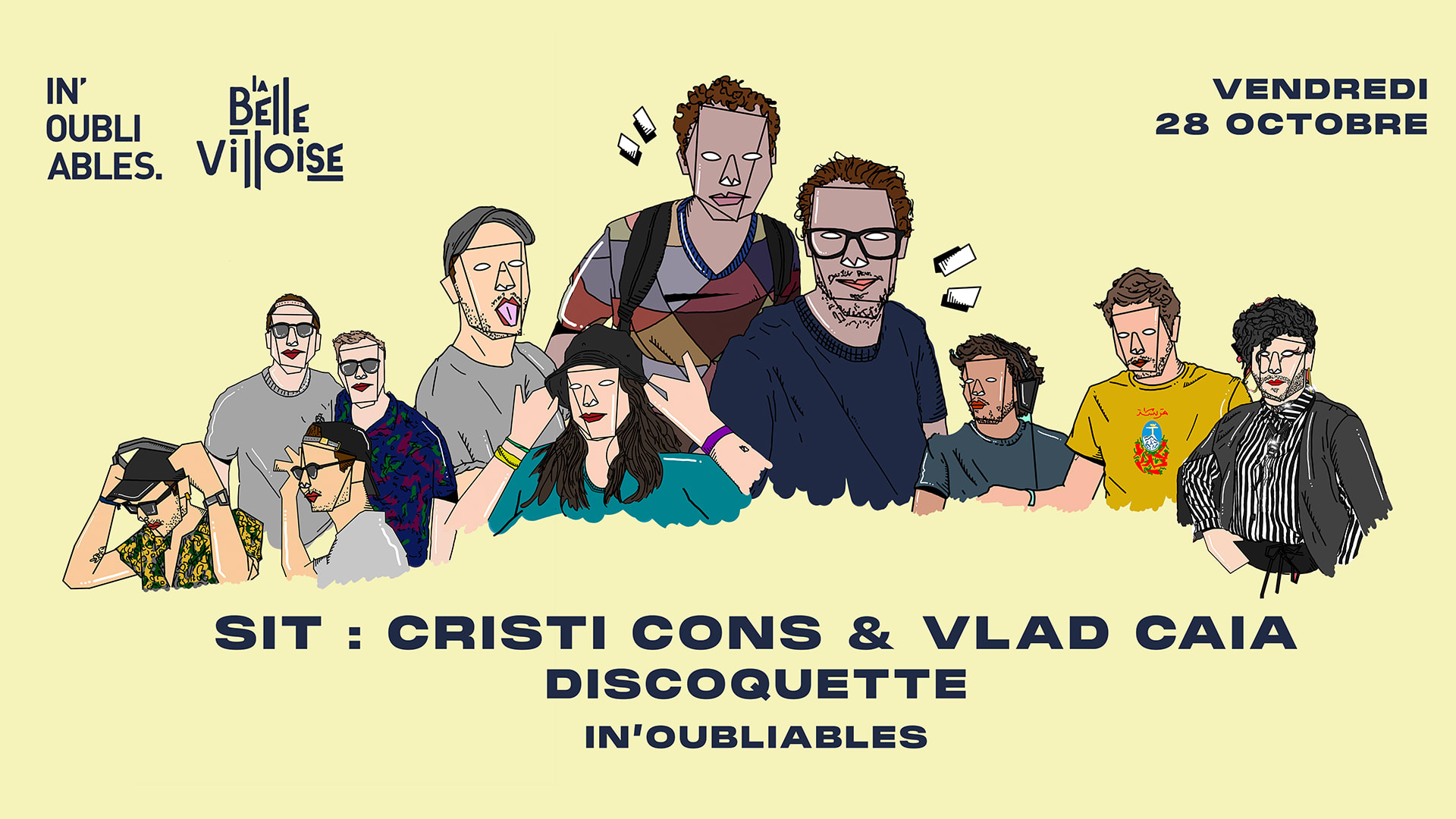 In'oubliables Invite Sit + Discoquette  | 28.10.22