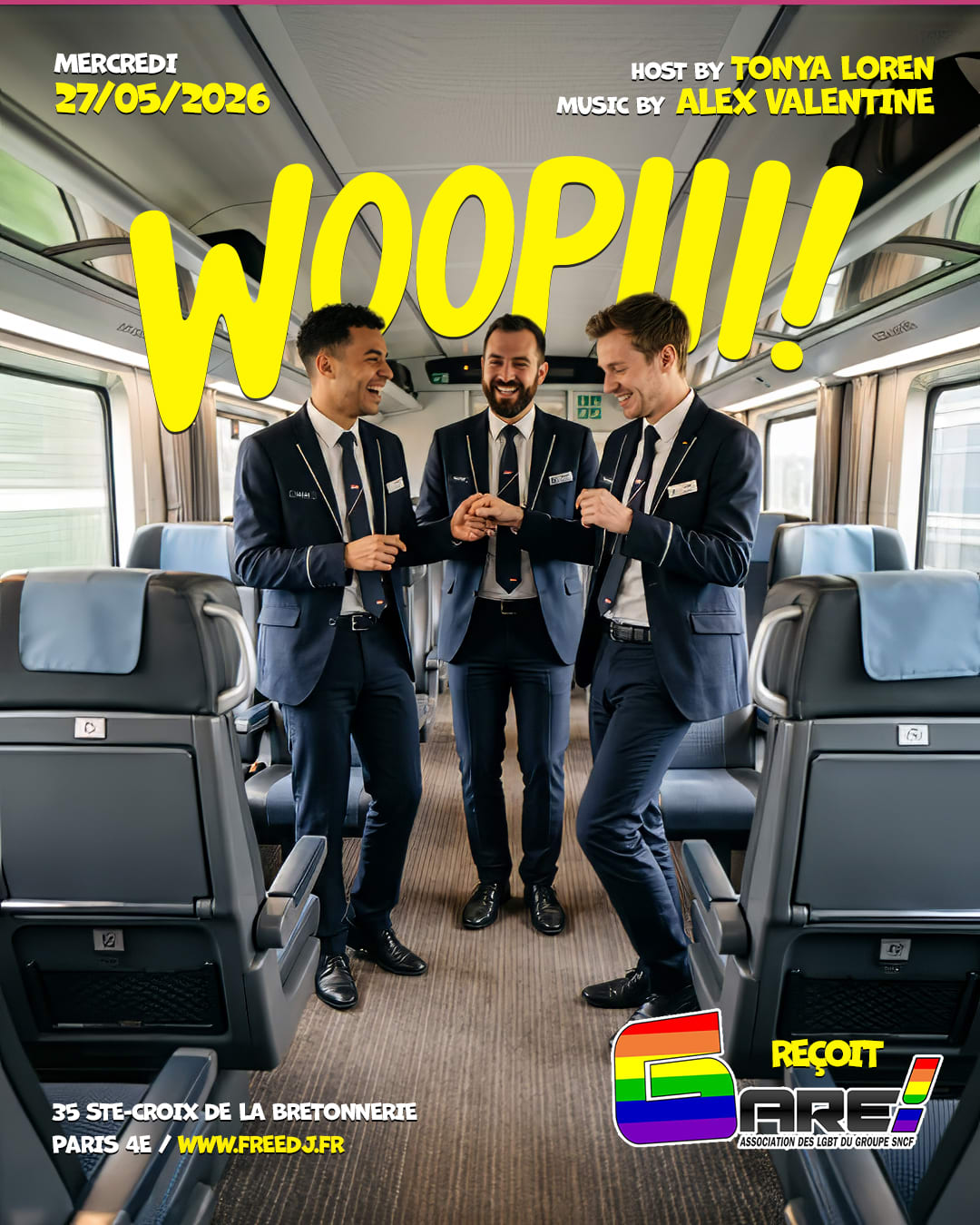 Woopiii Reçoit Gare!