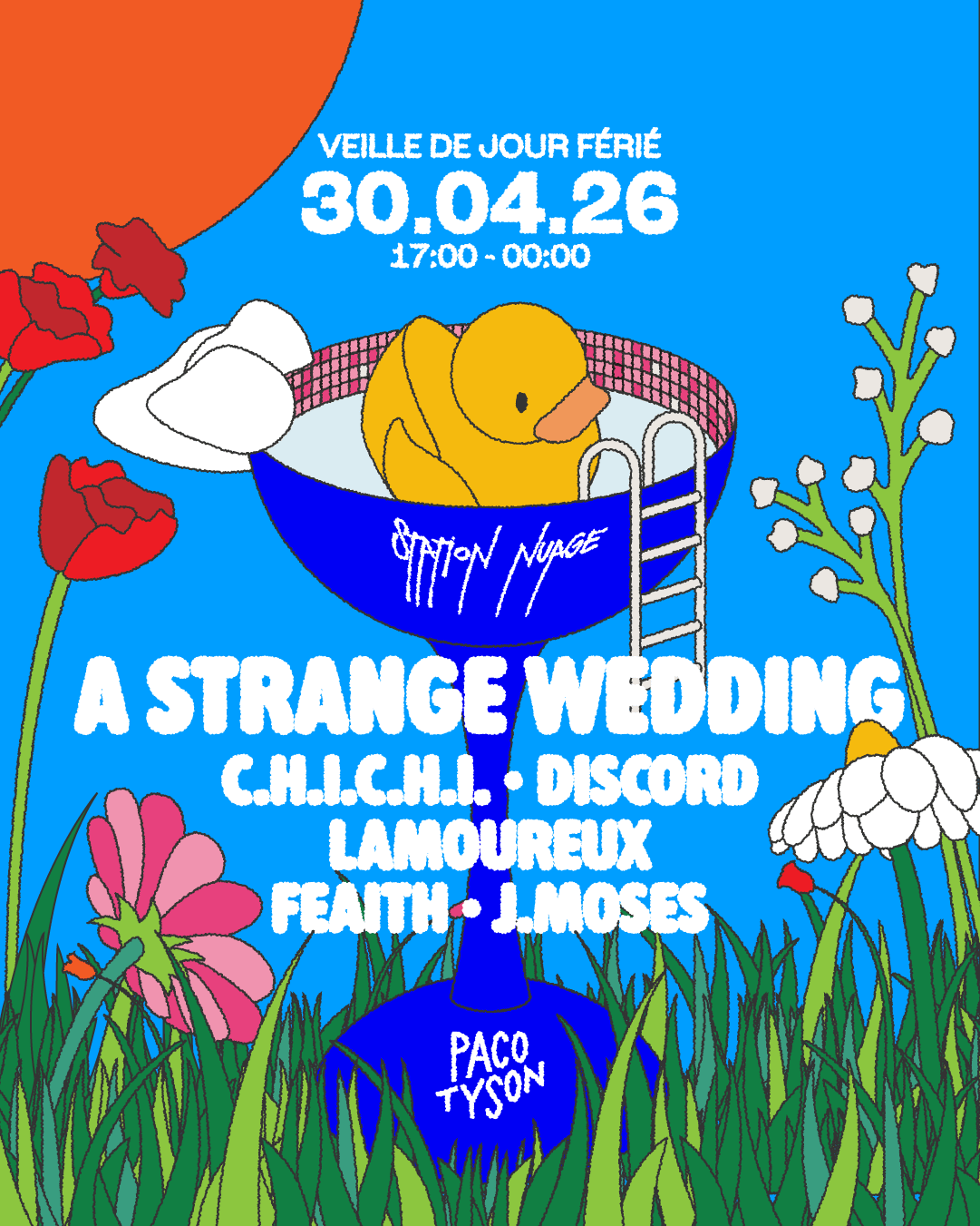 Paco Tyson Open Air (Gratuit) • A Strange Wedding + Locals