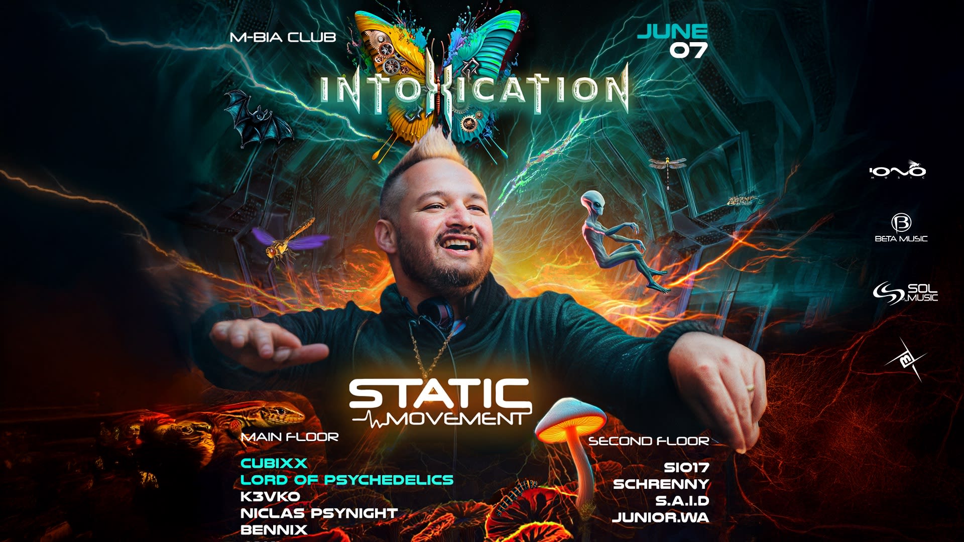 Intoxication Sommer Special W/ Static Movement, Cubixx