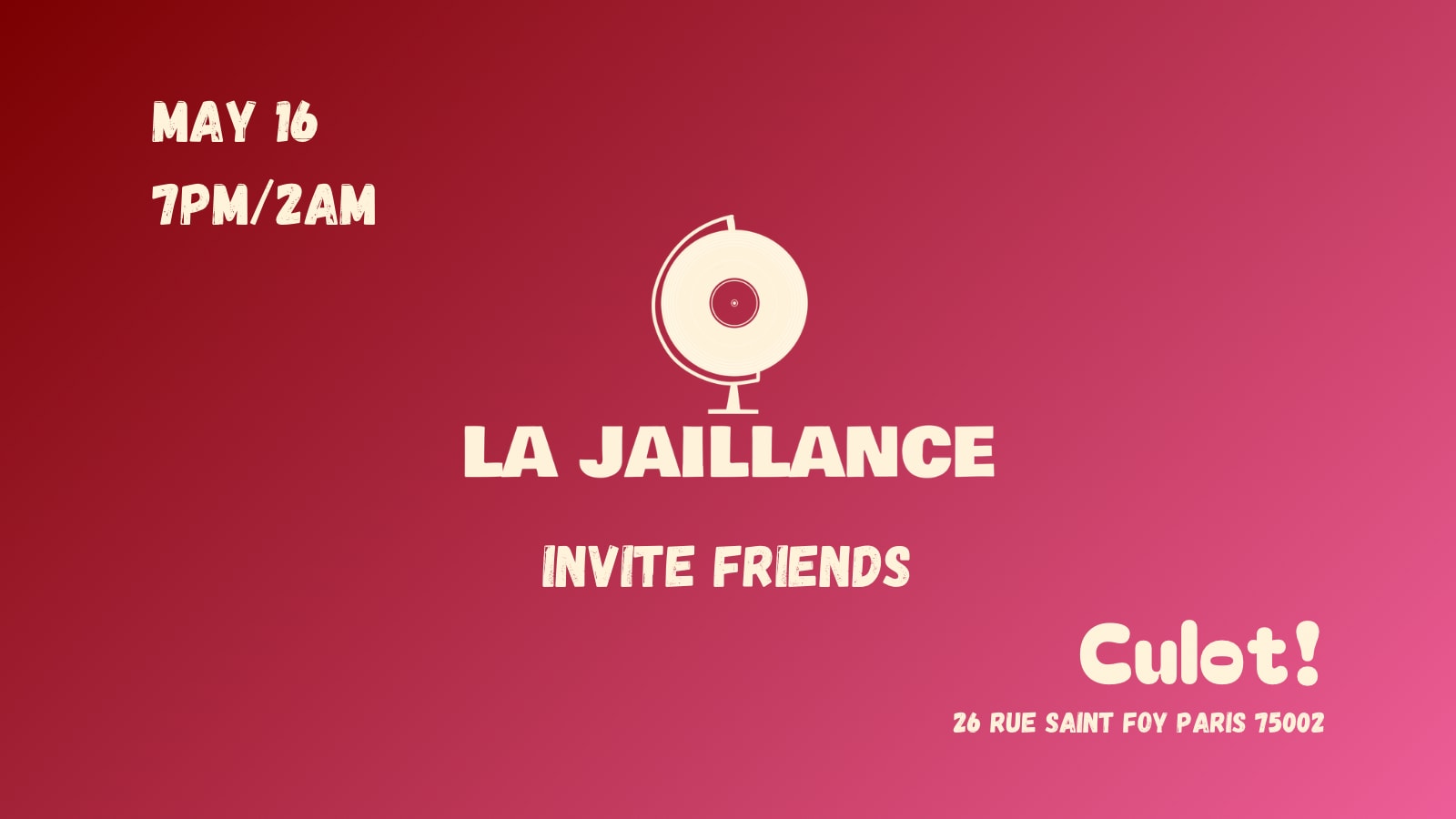 La Jaillance With Friends !