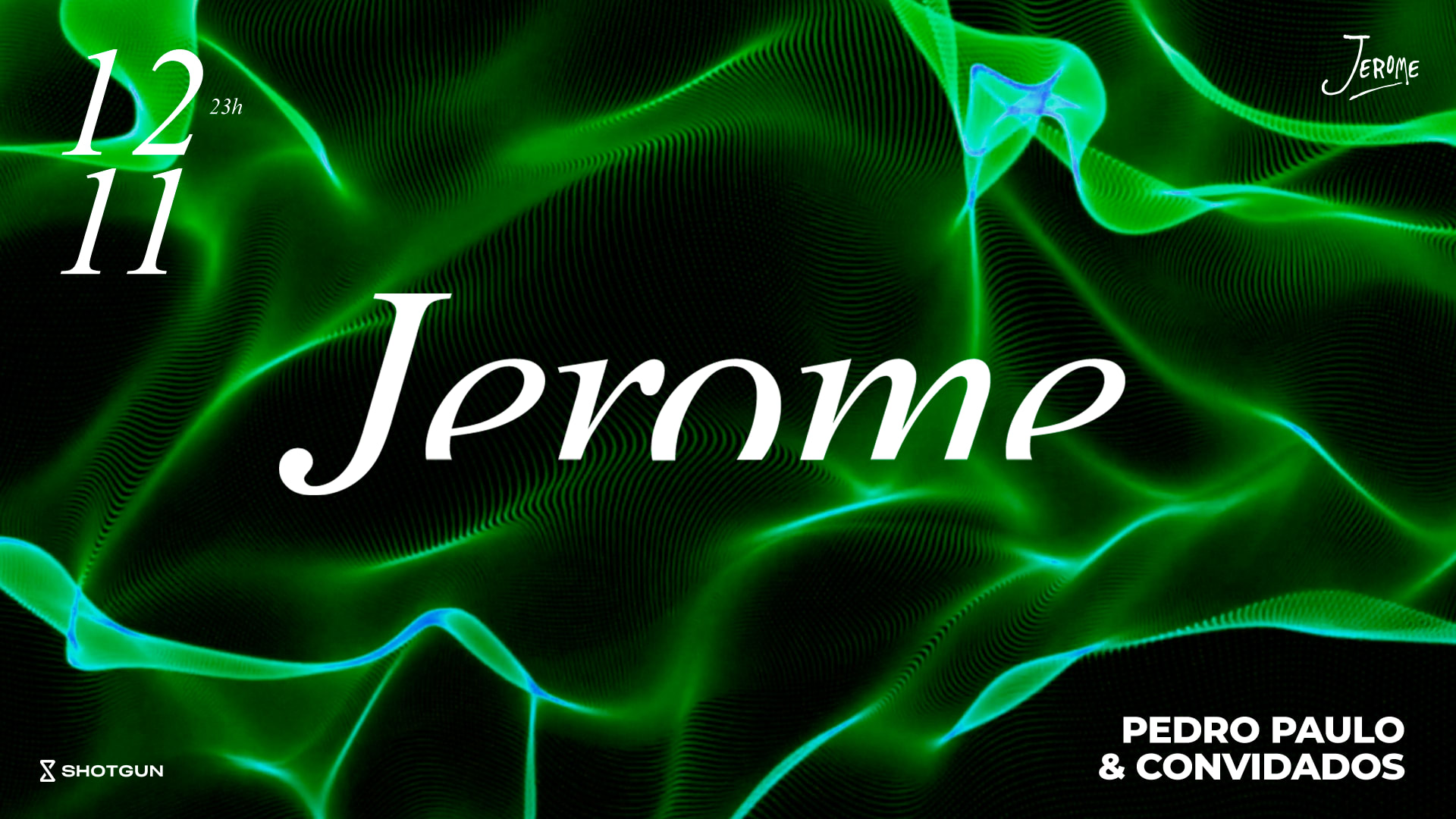 Jerome Convida 13/11 23h @ Club Jerome
