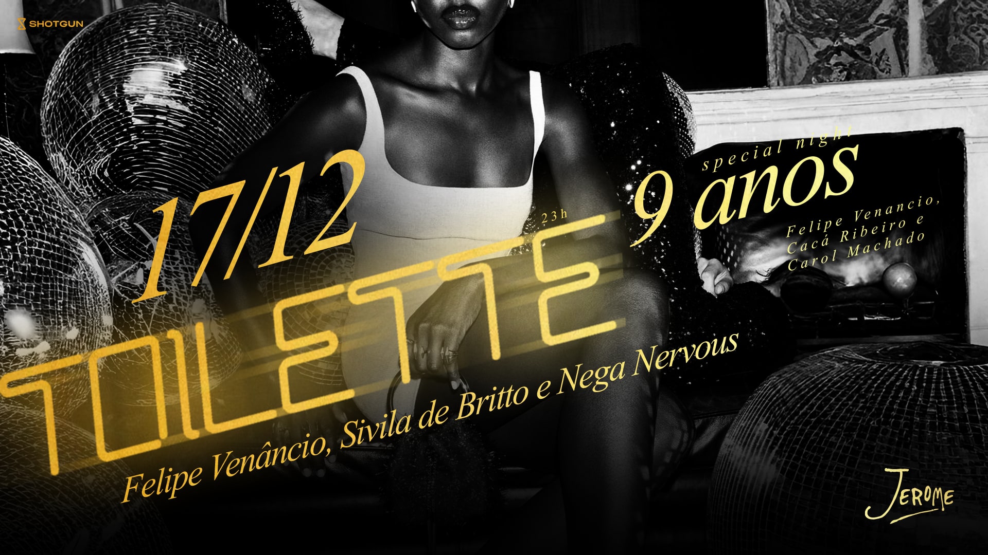 Toilette 9 Anos 17/12 @ Club Jerome