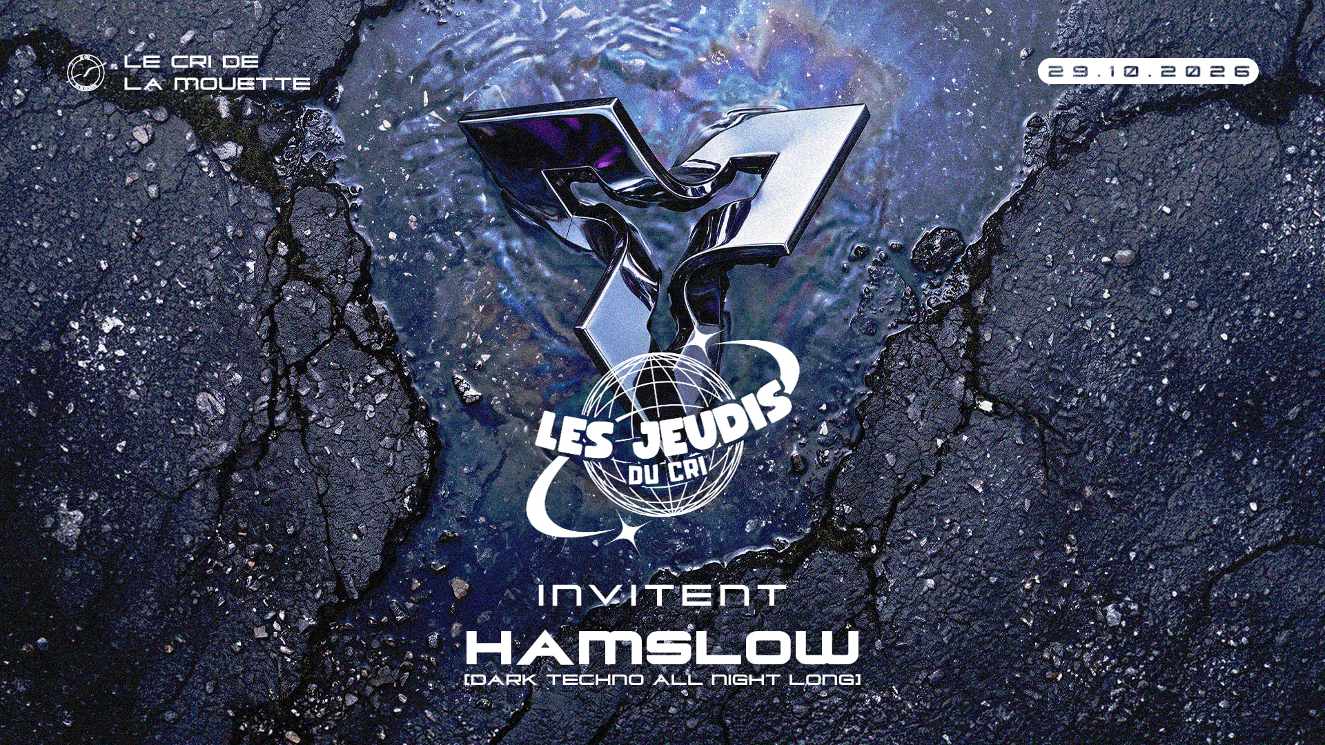 Les Jeudis Du Cri Inv. Hamslow (Dark Techno & Peak Time)