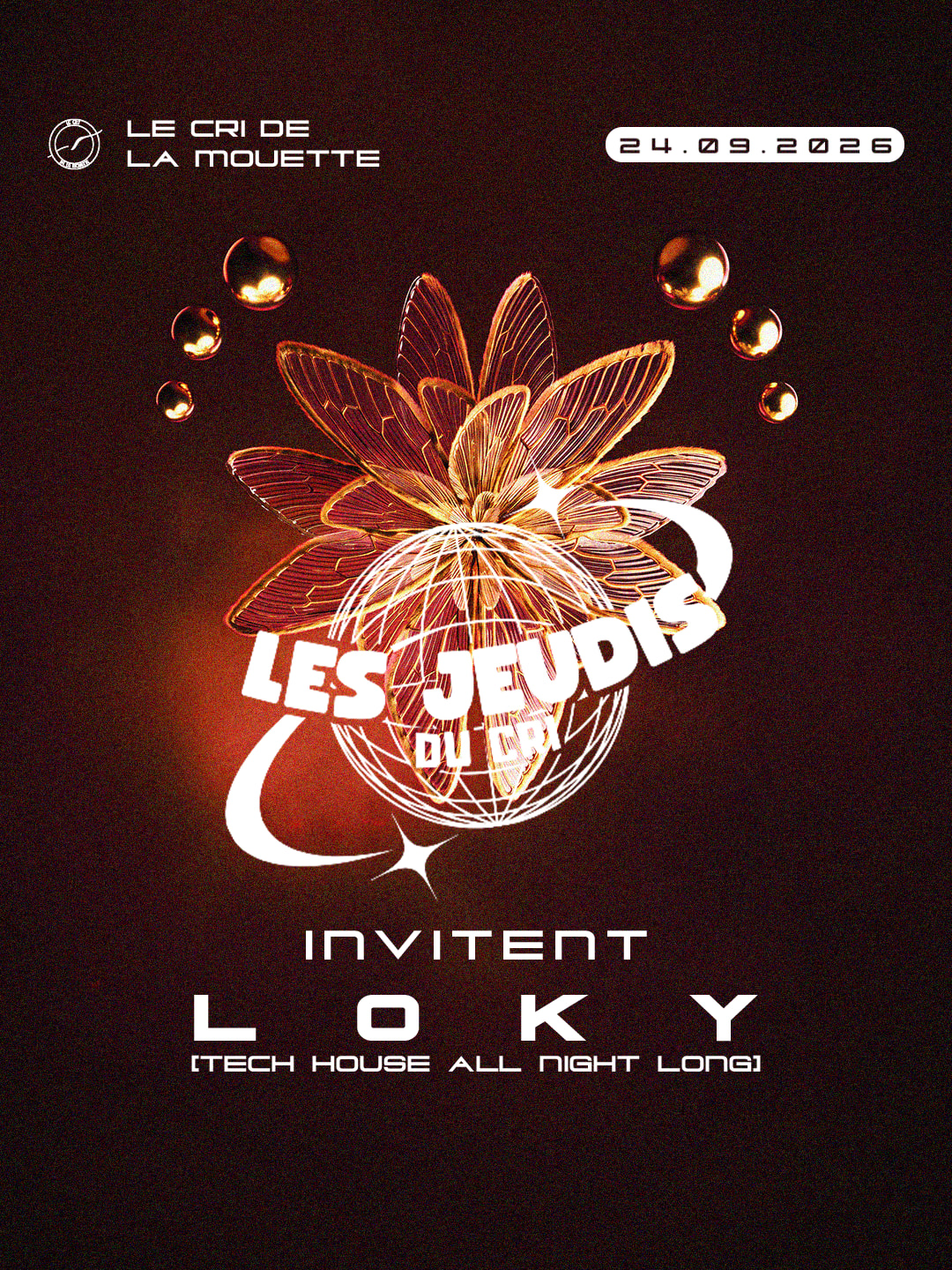 Les Jeudis Du Cri Inv. Loky (Tech House To Techno)