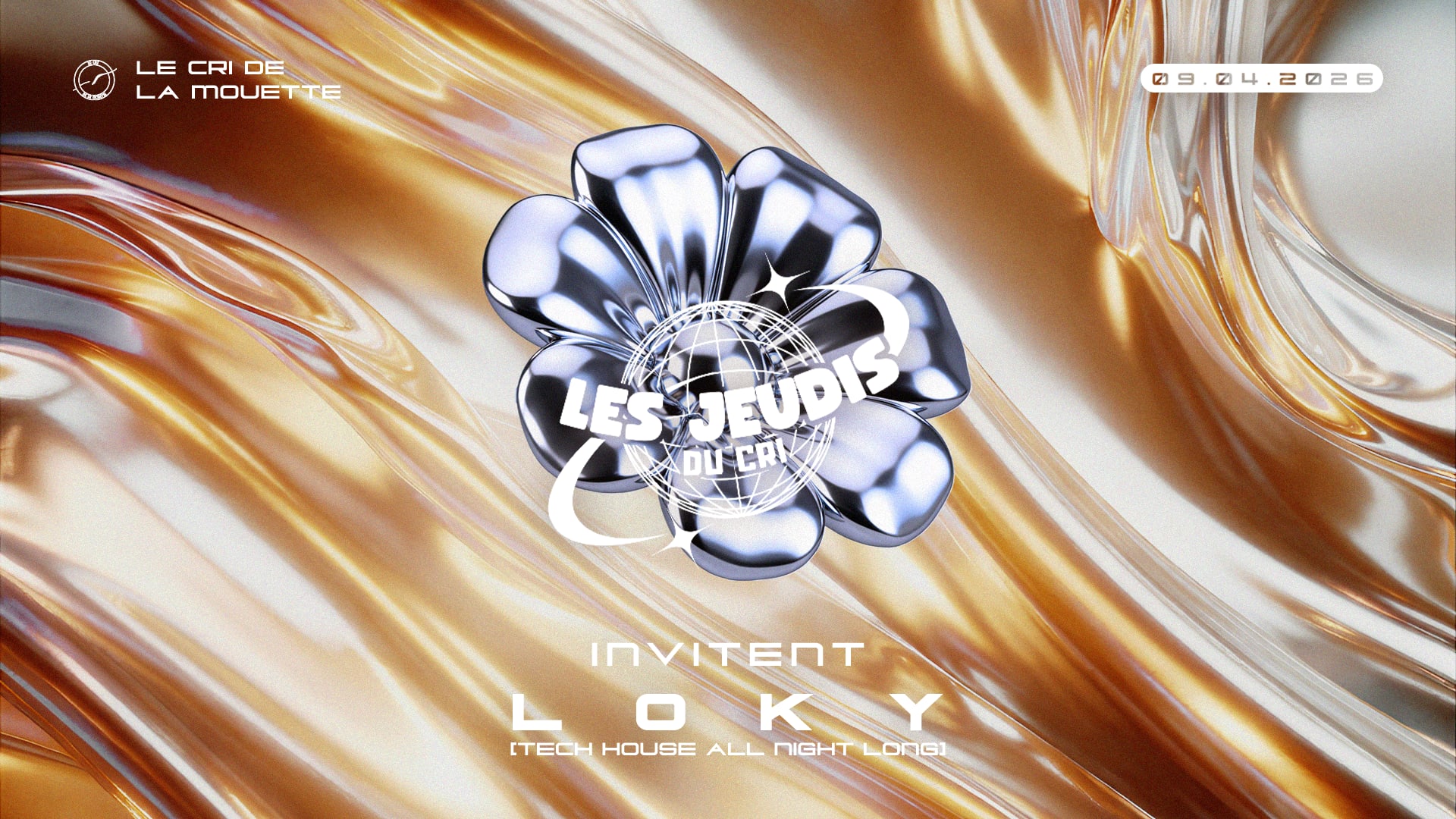 Les Jeudis Du Cri Inv. Loky (Tech House To Techno)