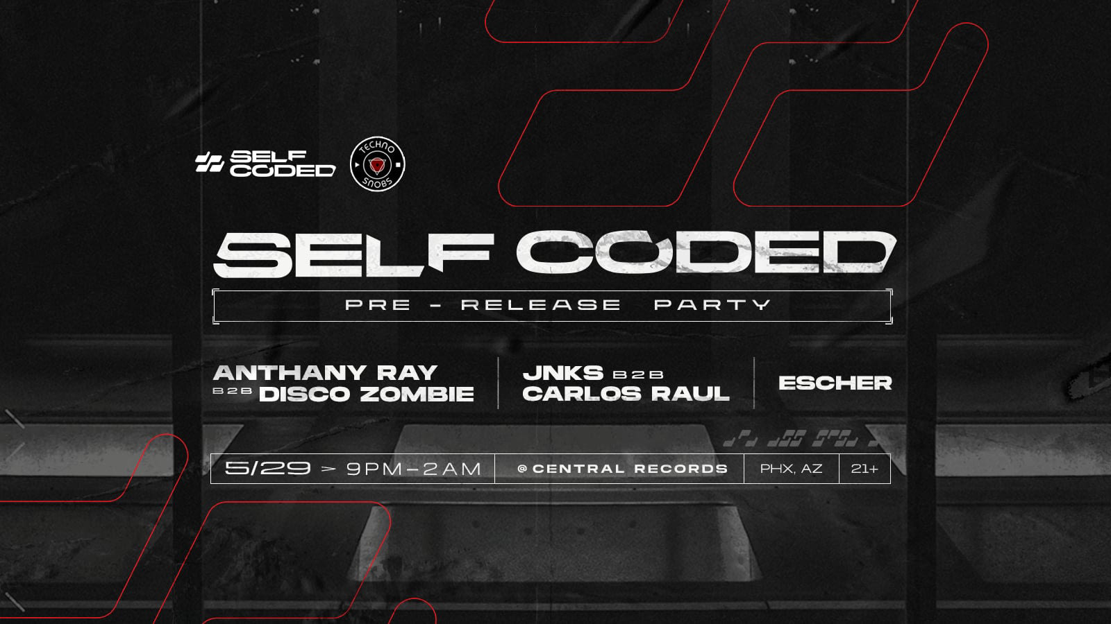 Self Coded Pre-Release Party