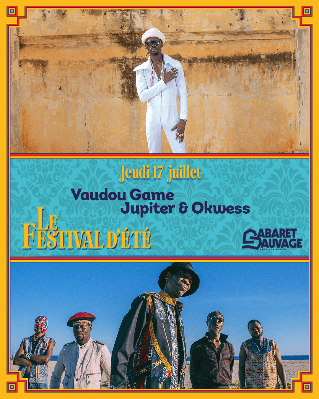 Festival D'été • Vaudou Game I Jupiter & Okwess • 17.07.25
