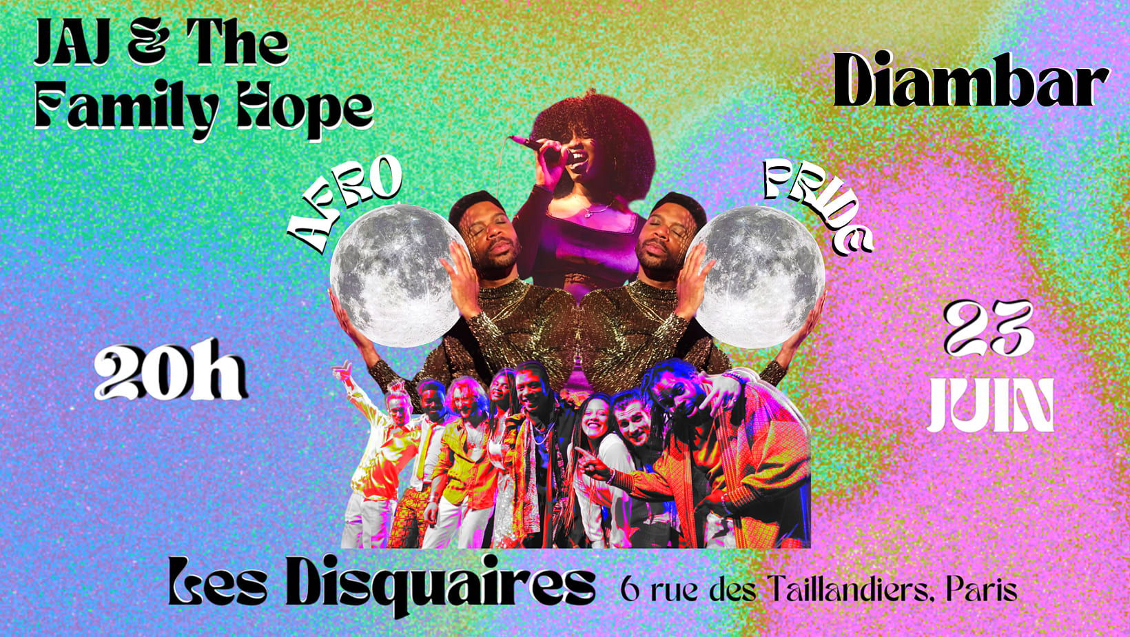 Jaj & The Family Hope : Afropride N°2 Ft Diambar