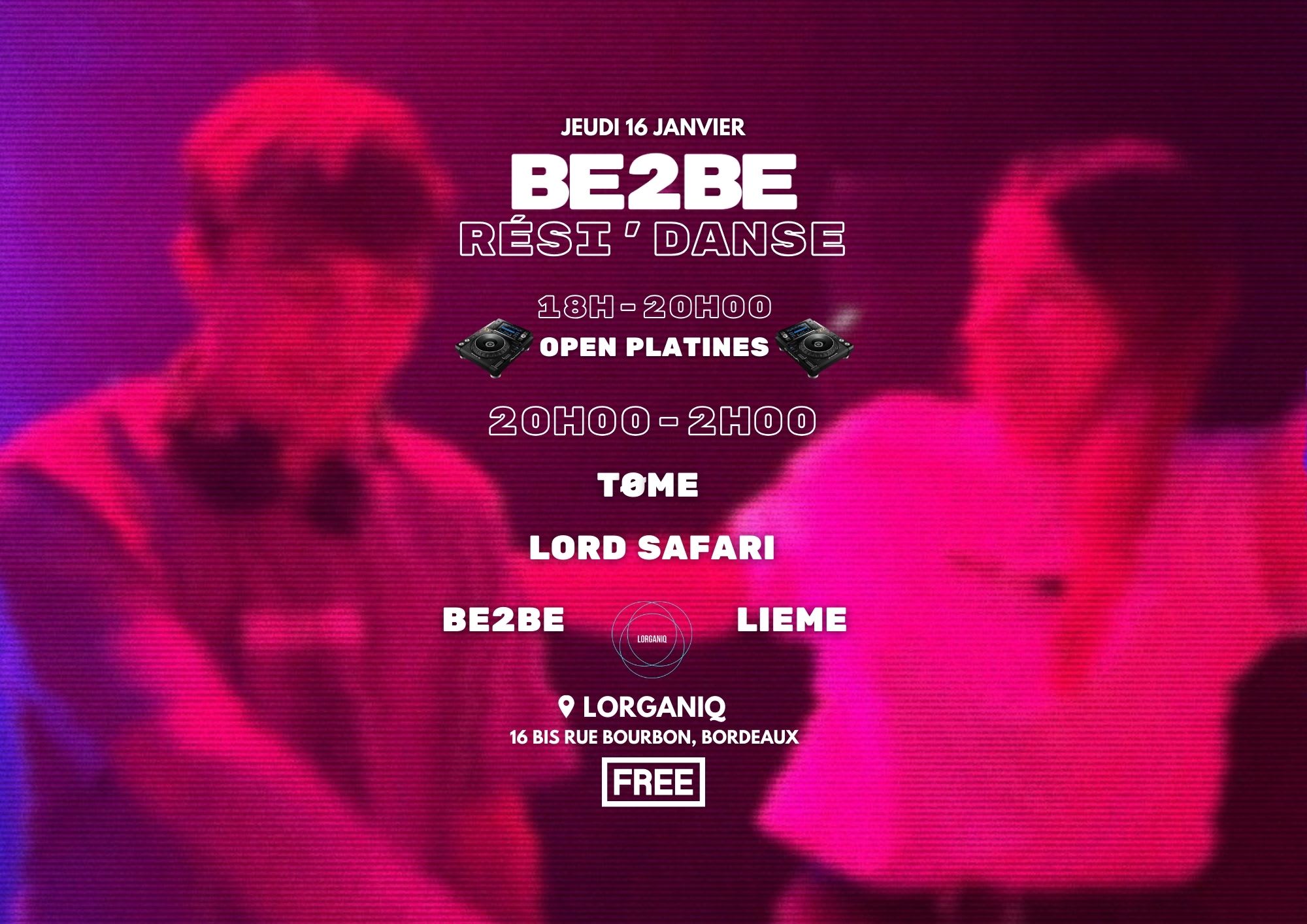 Be2be Rési'danse - Lorganiq