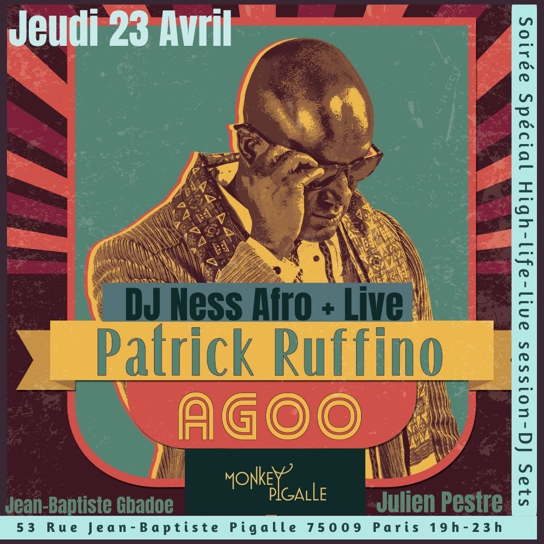 Dj Ness Afro Invite Patrick Ruffino