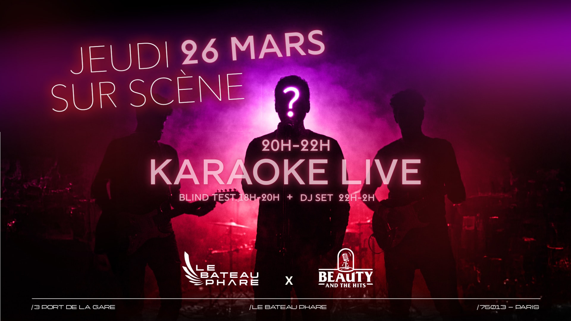 Jeudi Sur Scene : Karaoke Live + Dj Set