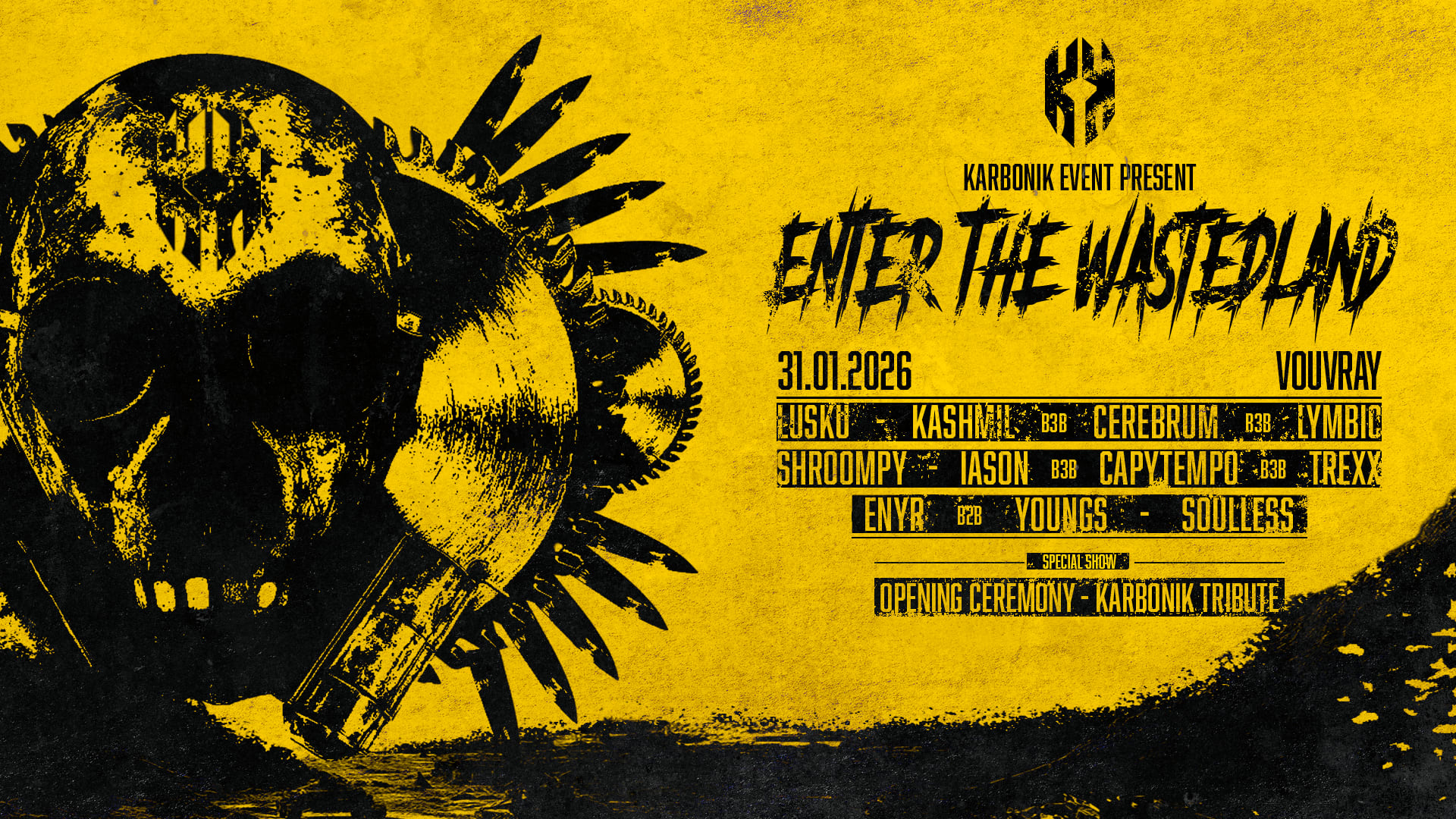 Karbonik - Enter The Wastedland