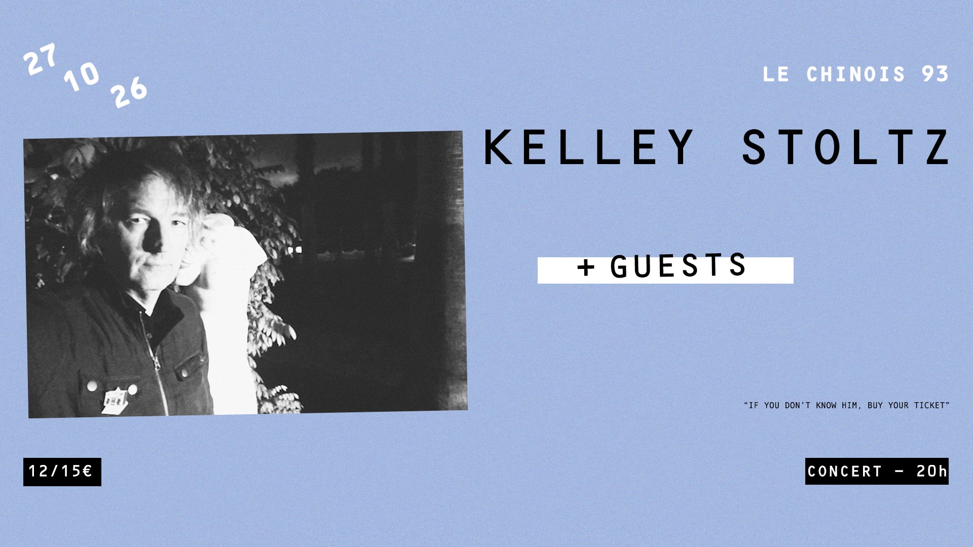 Kelley Stoltz (Us) + Guests