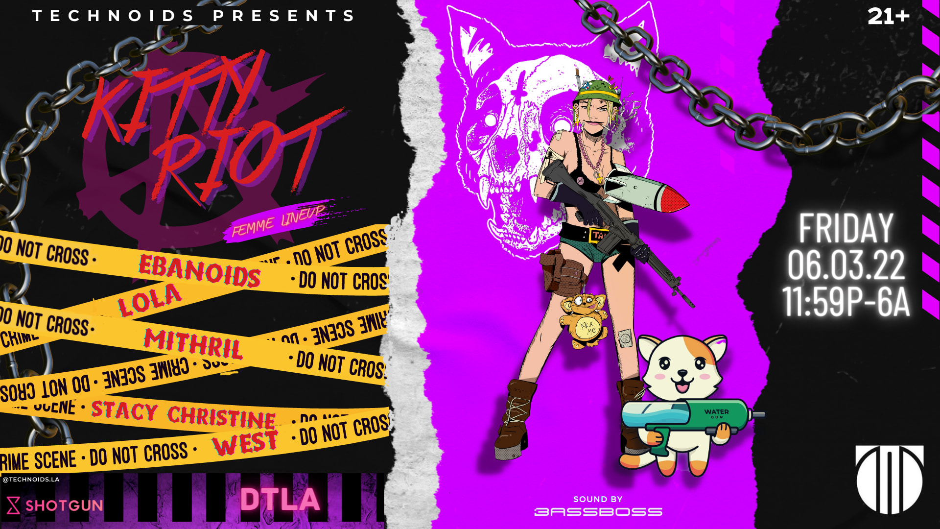 Technoids Presents Kitty Riot