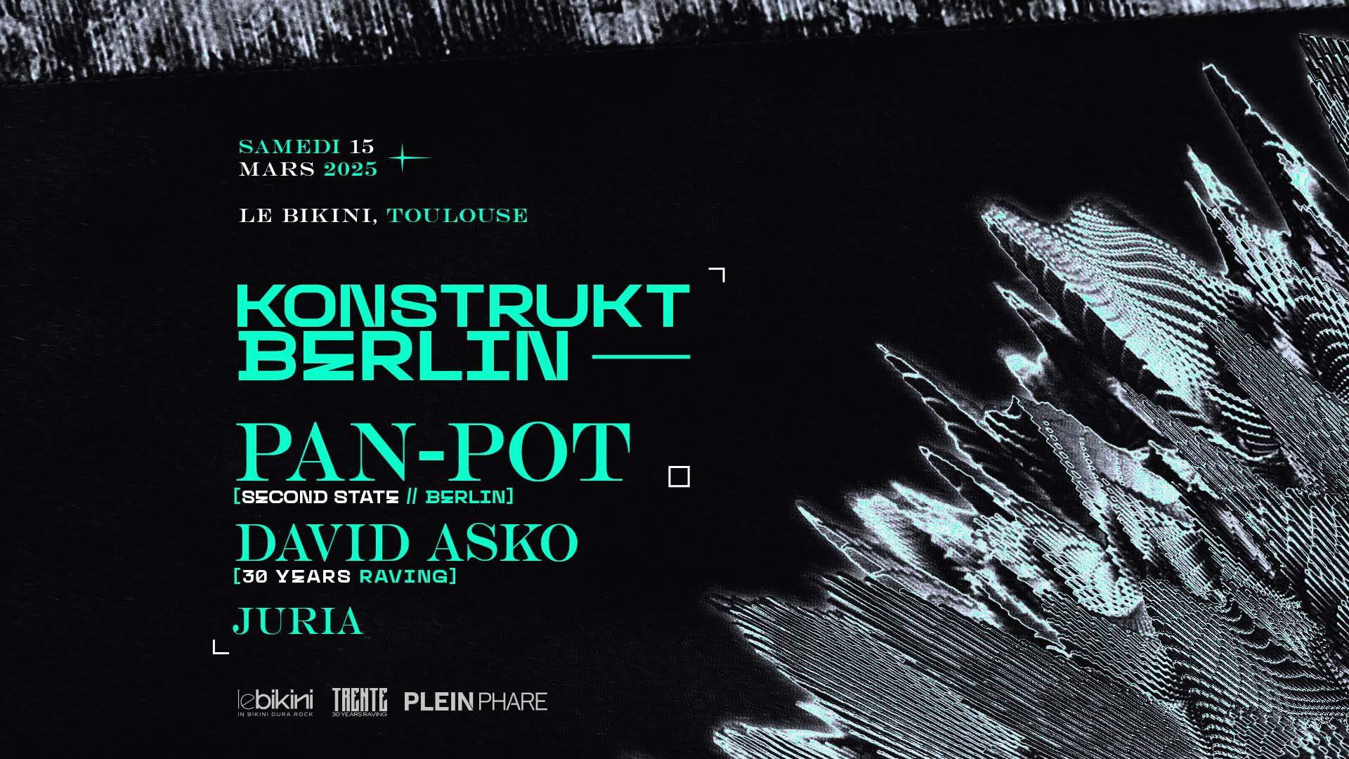 Konstrukt Berlin W/ Pan-Pot, David Asko & Juria