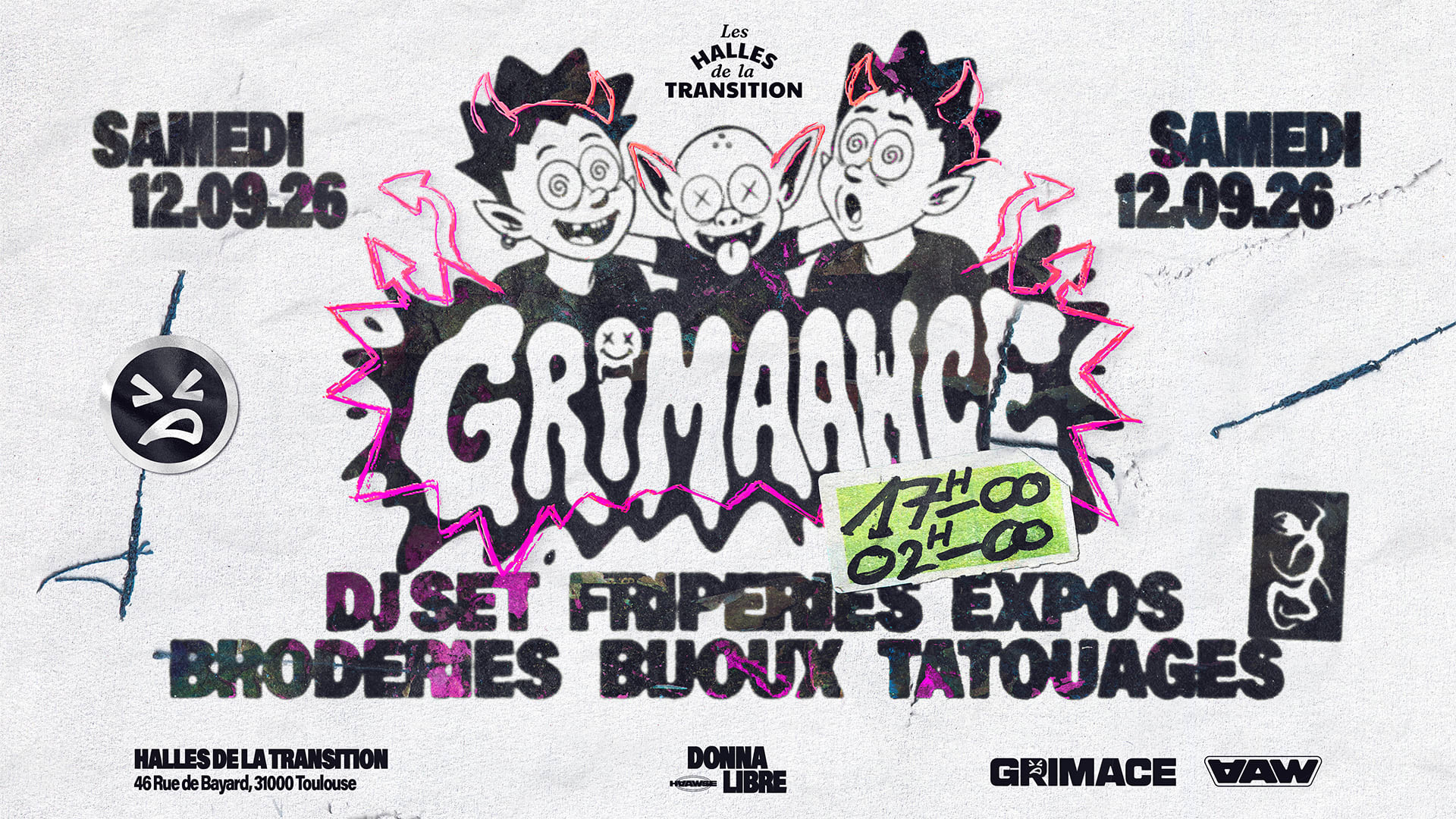 Grimaawce-Dj Set & Marché D'exposants