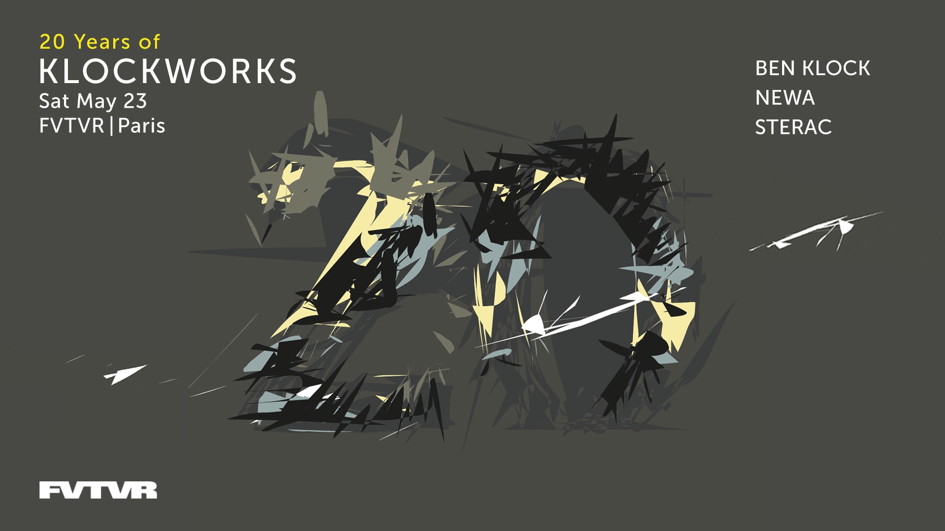20 Years Of Klockworks: Ben Klock, Newa, Sterac