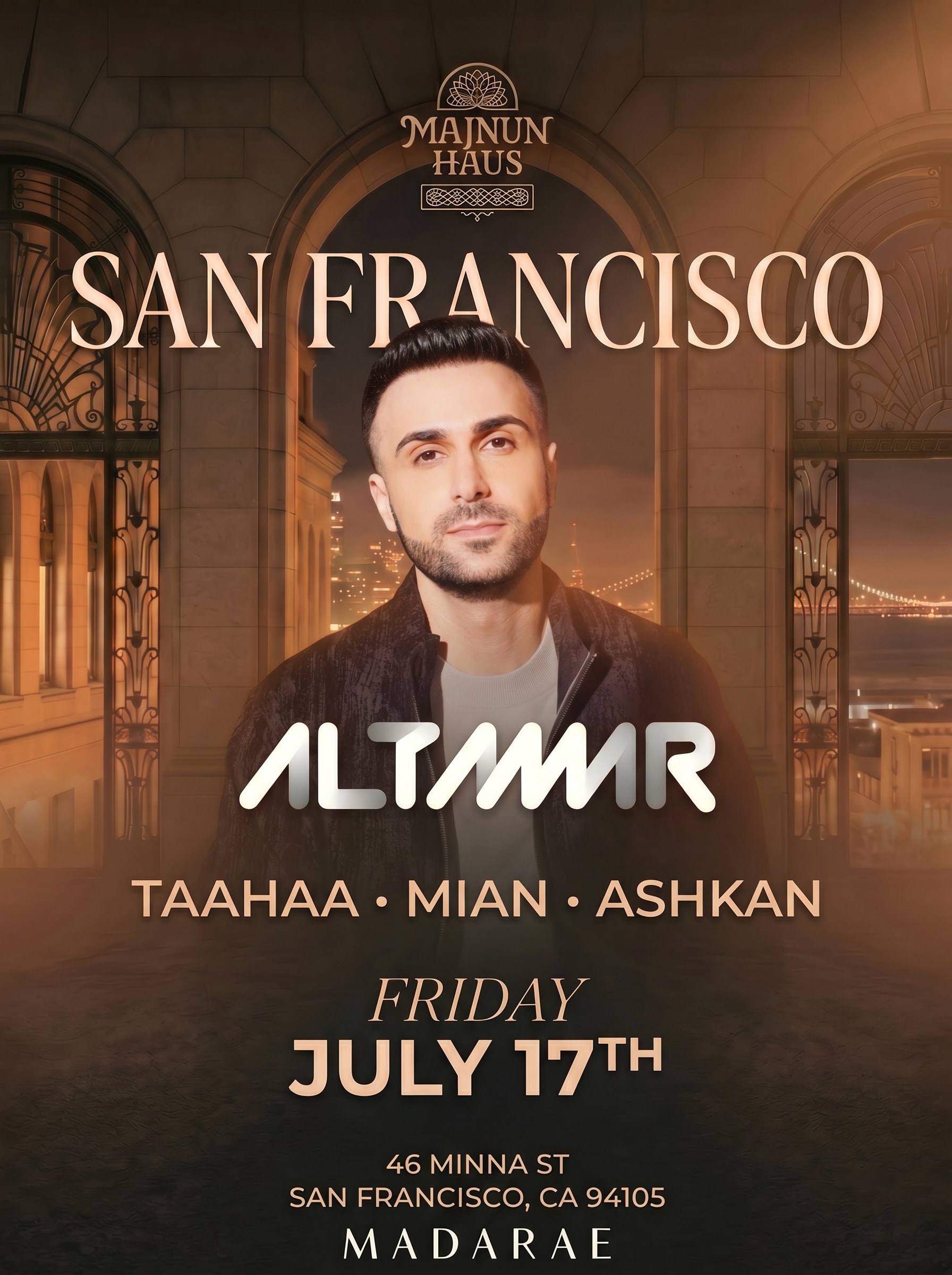 Majnun Haus X Al Tamar | San Francisco