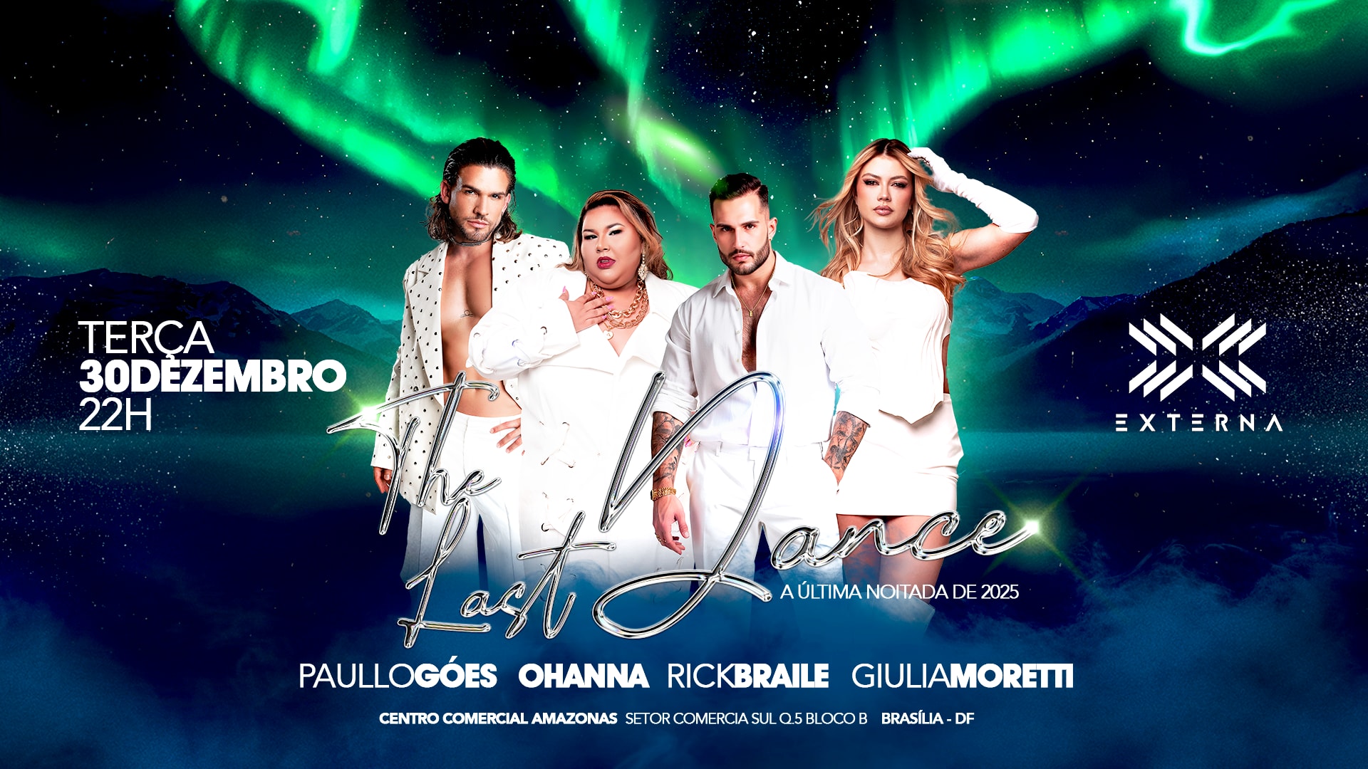 30/12 - Terça Lah No Externa - The Last Dance 2025