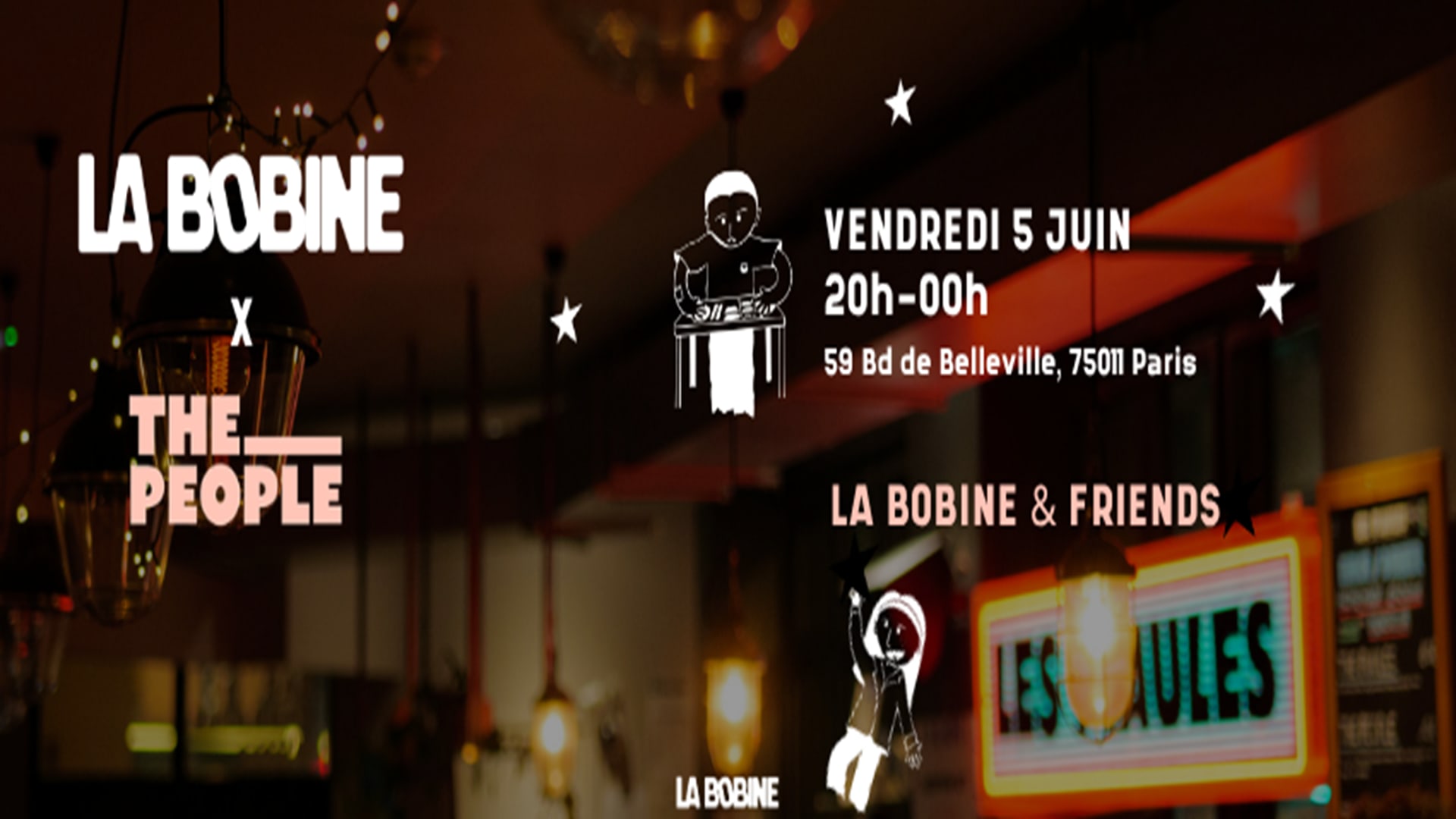 La Bobine & Friends @ The People Belleville