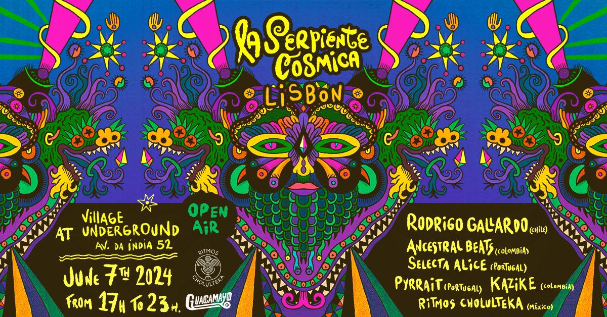 La Serpiente Cósmica - Lisboa - Rodrigo Gallardo