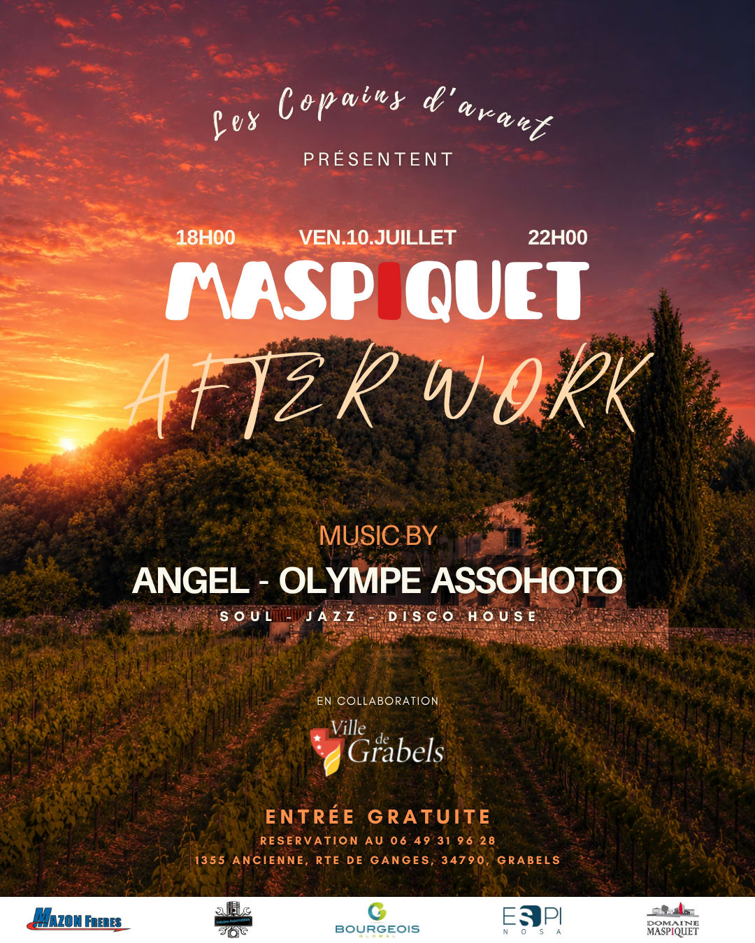 Guinguette After Work - Domaine Maspiquet