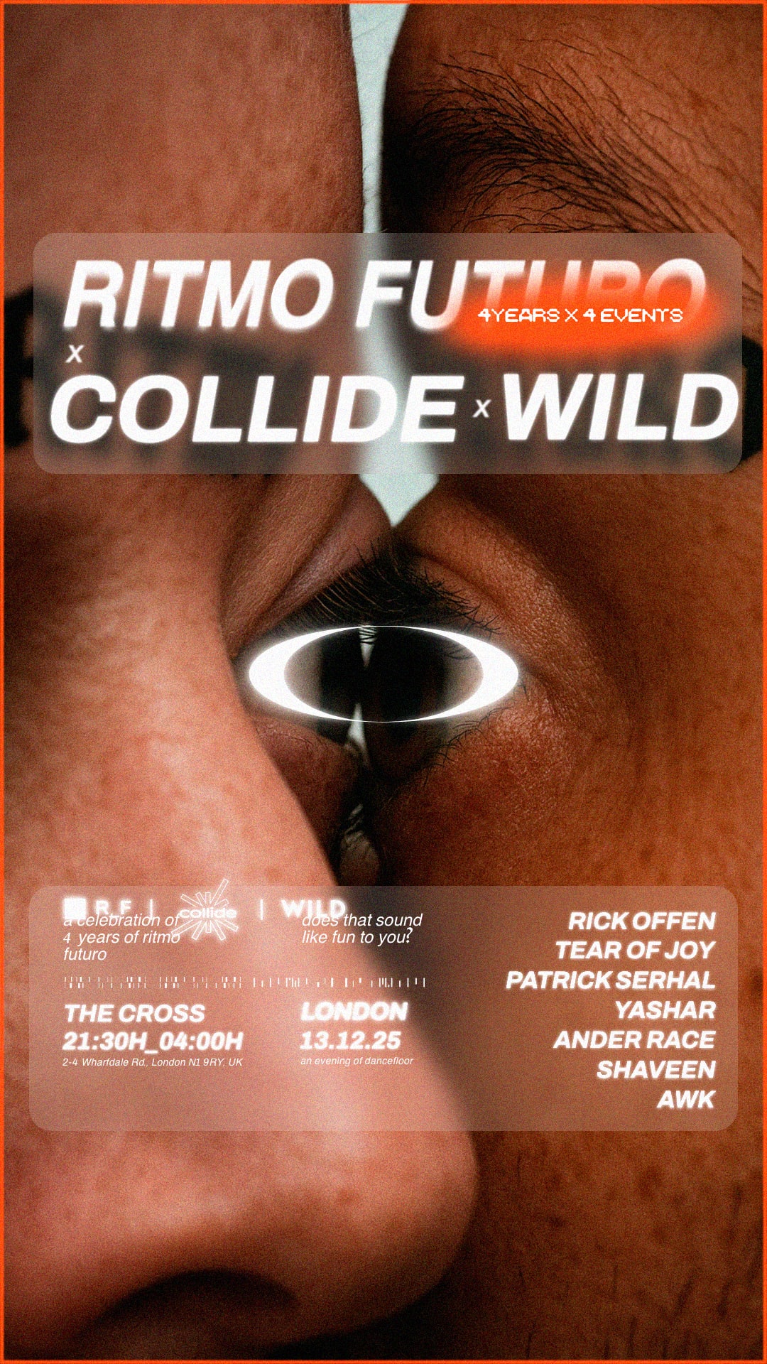 Ritmo Futuro 4 Years X 4 Events_London