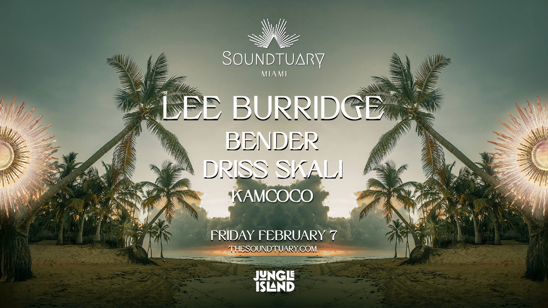 Soundtuary Presents Lee Burridge & Friends At Jungle Island