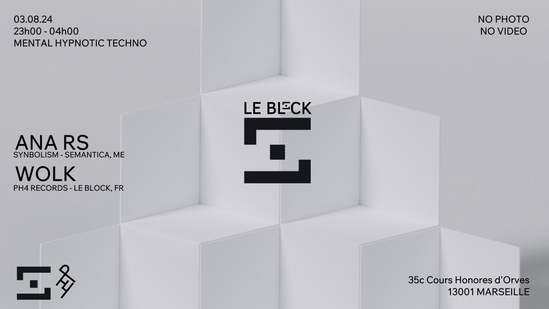 Le Block Invite : Ana Rs