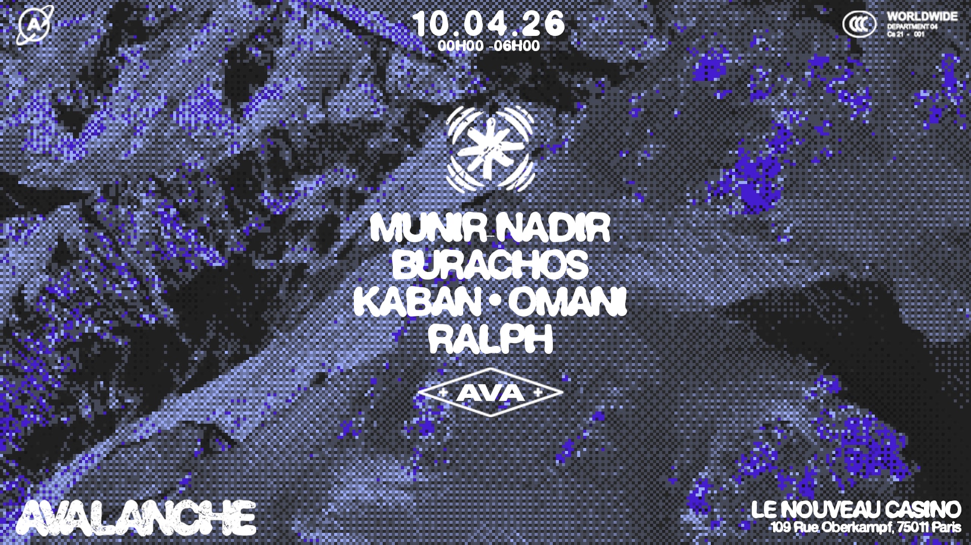 Avalanche : Munir Nadir, Burachos, Omani, Kaban & Ralph