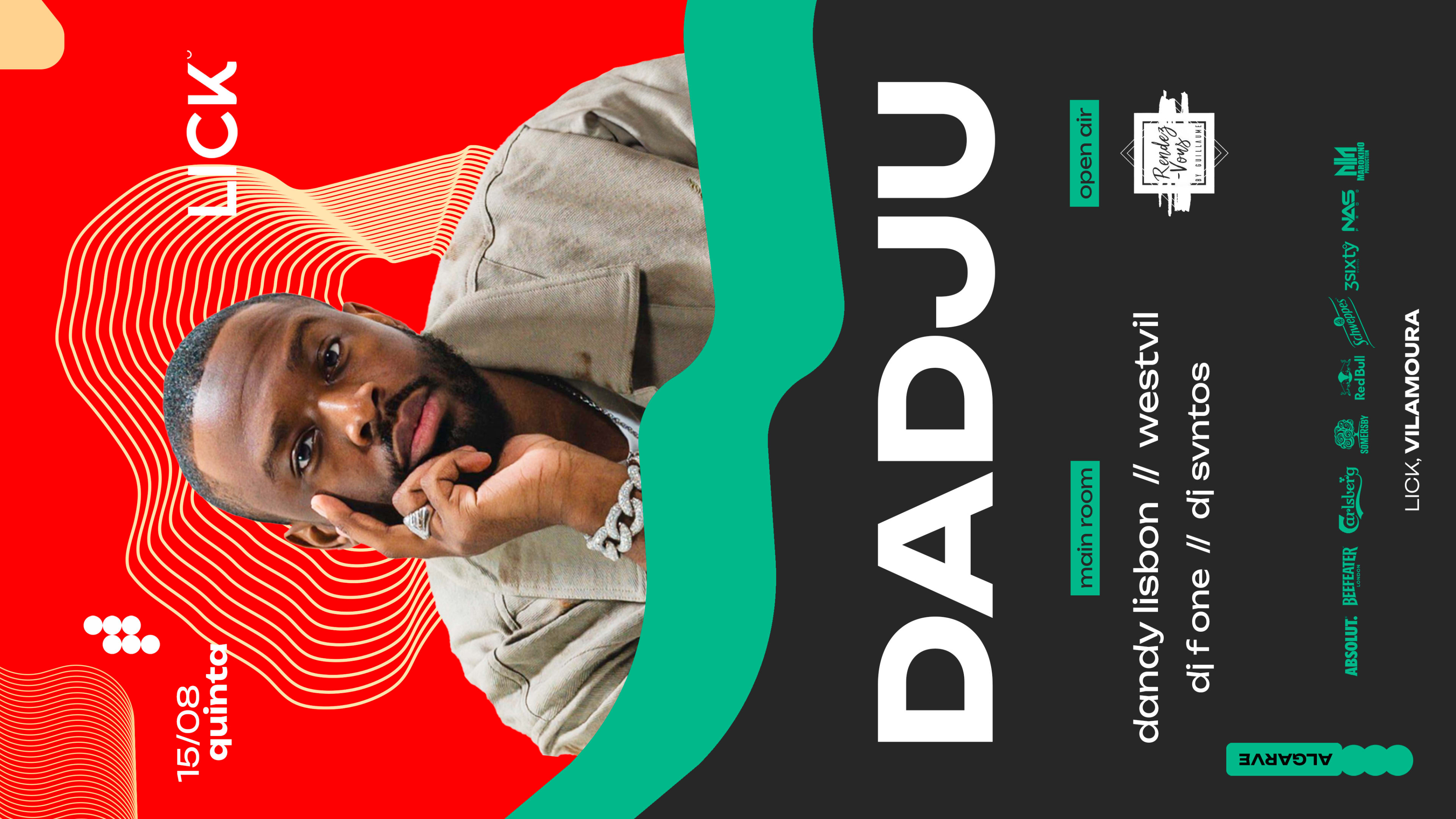 Dadju Live @ Lick Algarve